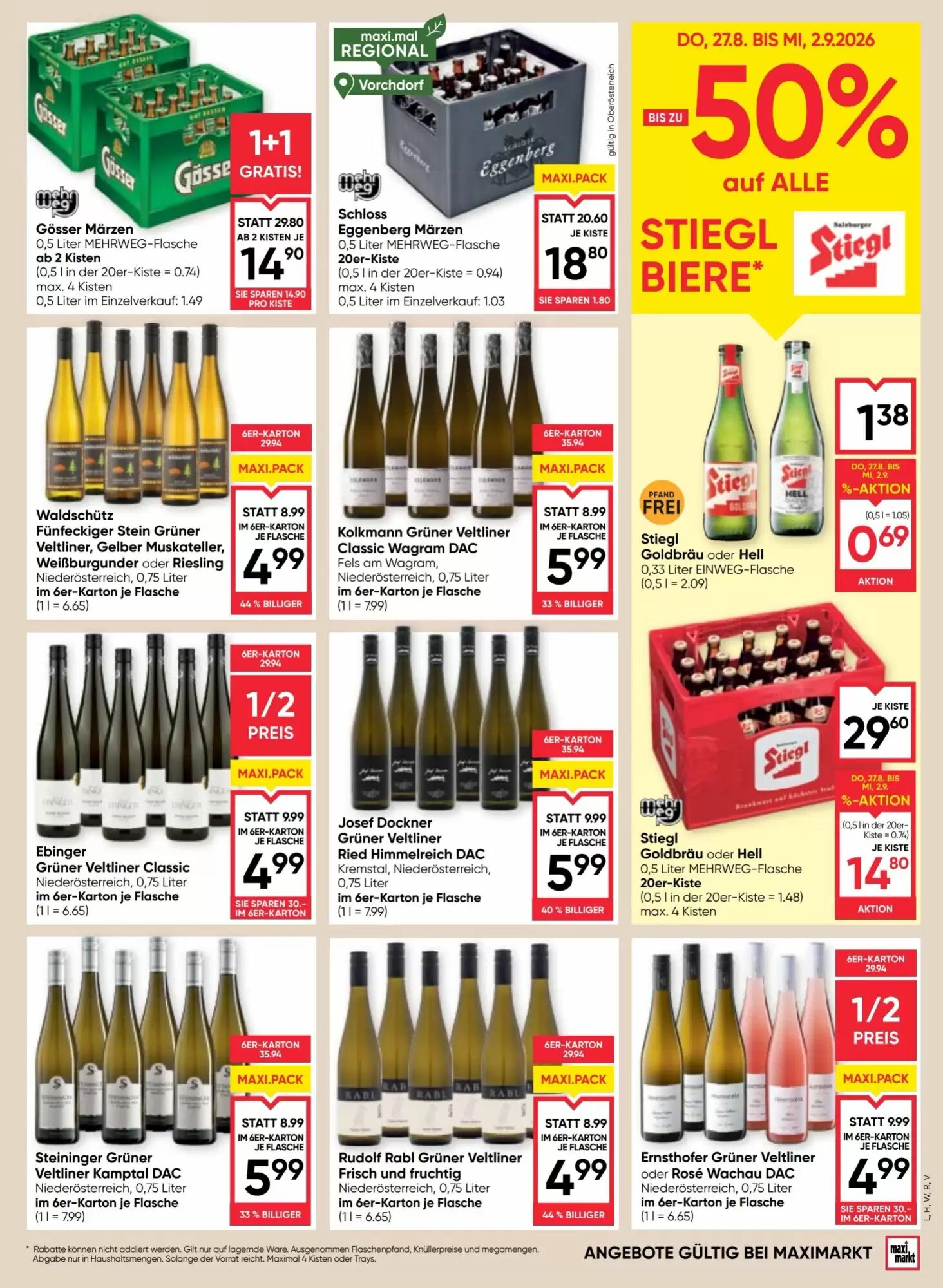 Maximarkt Flugblatt (ab 27.08.2026) - Angebote und Prospekt - Seite 13