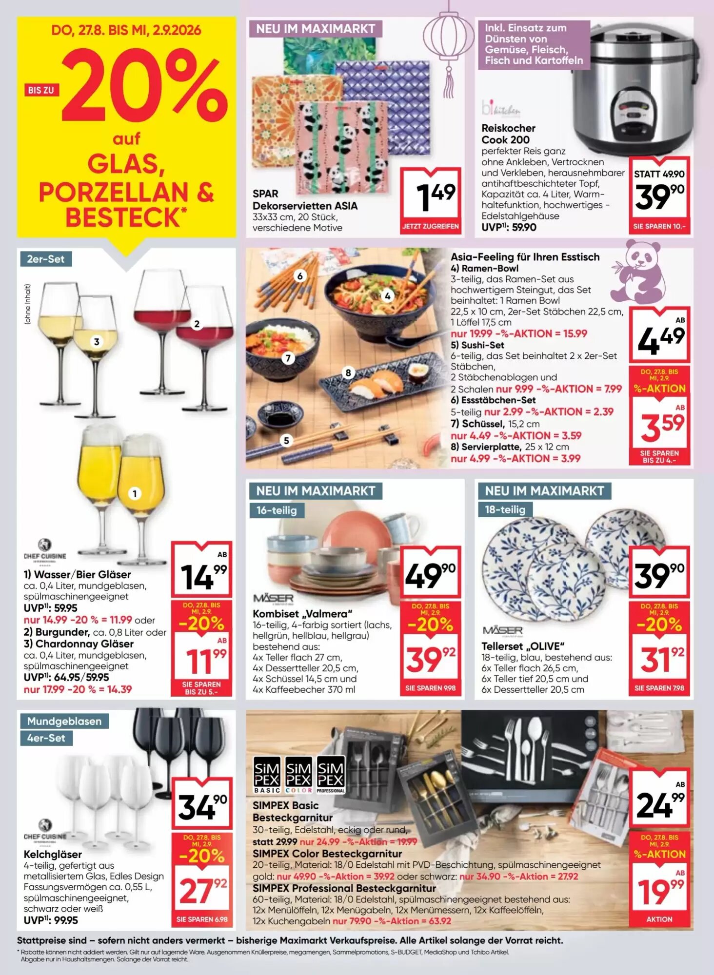 Maximarkt Flugblatt (ab 27.08.2026) - Angebote und Prospekt - Seite 18