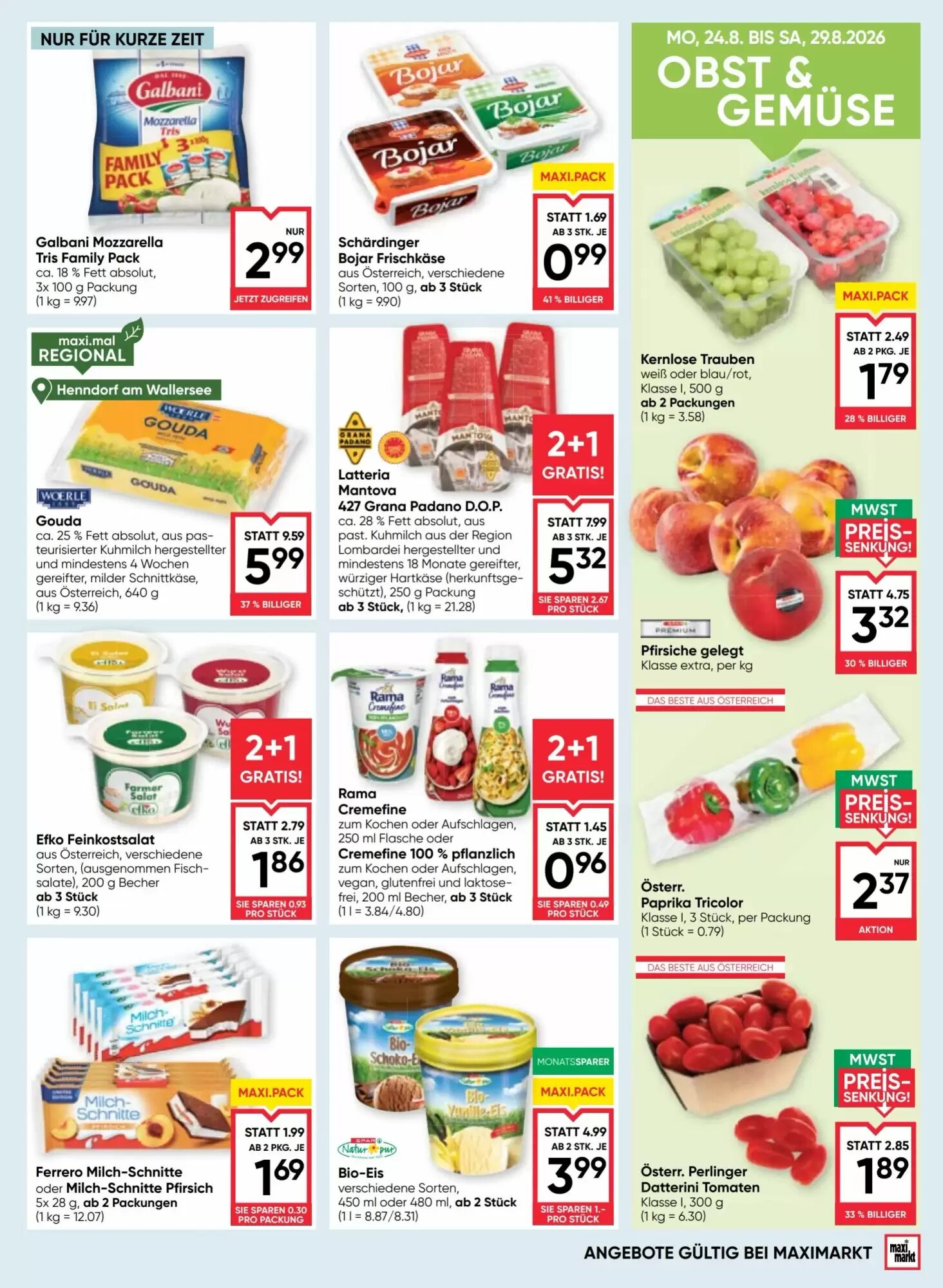 Maximarkt Flugblatt (ab 27.08.2026) - Angebote und Prospekt - Seite 9