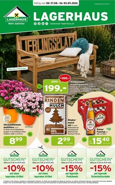 Salzburger Lagerhaus Flugblatt (ab 27.08.2026) - Angebote und Prospekt