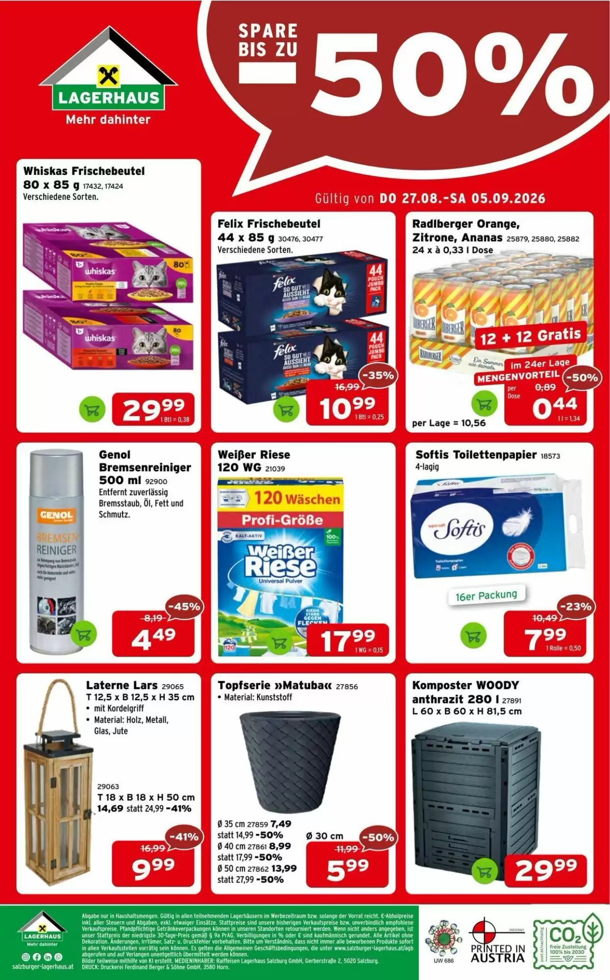 Salzburger Lagerhaus Flugblatt (ab 27.08.2026) - Angebote und Prospekt - Seite 8