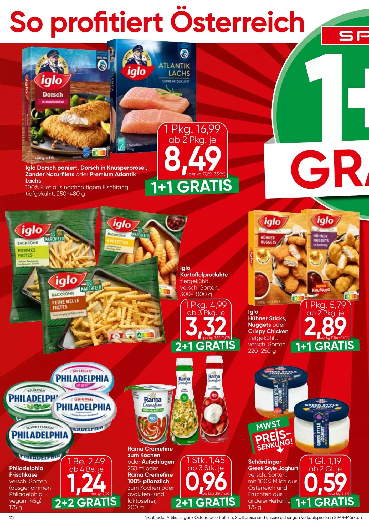 Strasser Markt Flugblatt (ab 27.08.2026) - Angebote und Prospekt - Seite 10