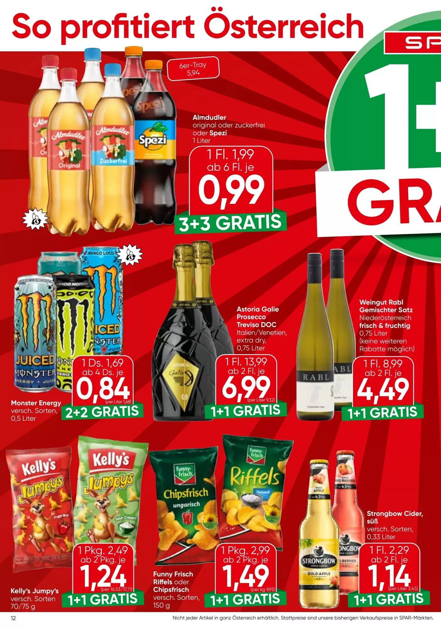 Strasser Markt Flugblatt (ab 27.08.2026) - Angebote und Prospekt - Seite 12