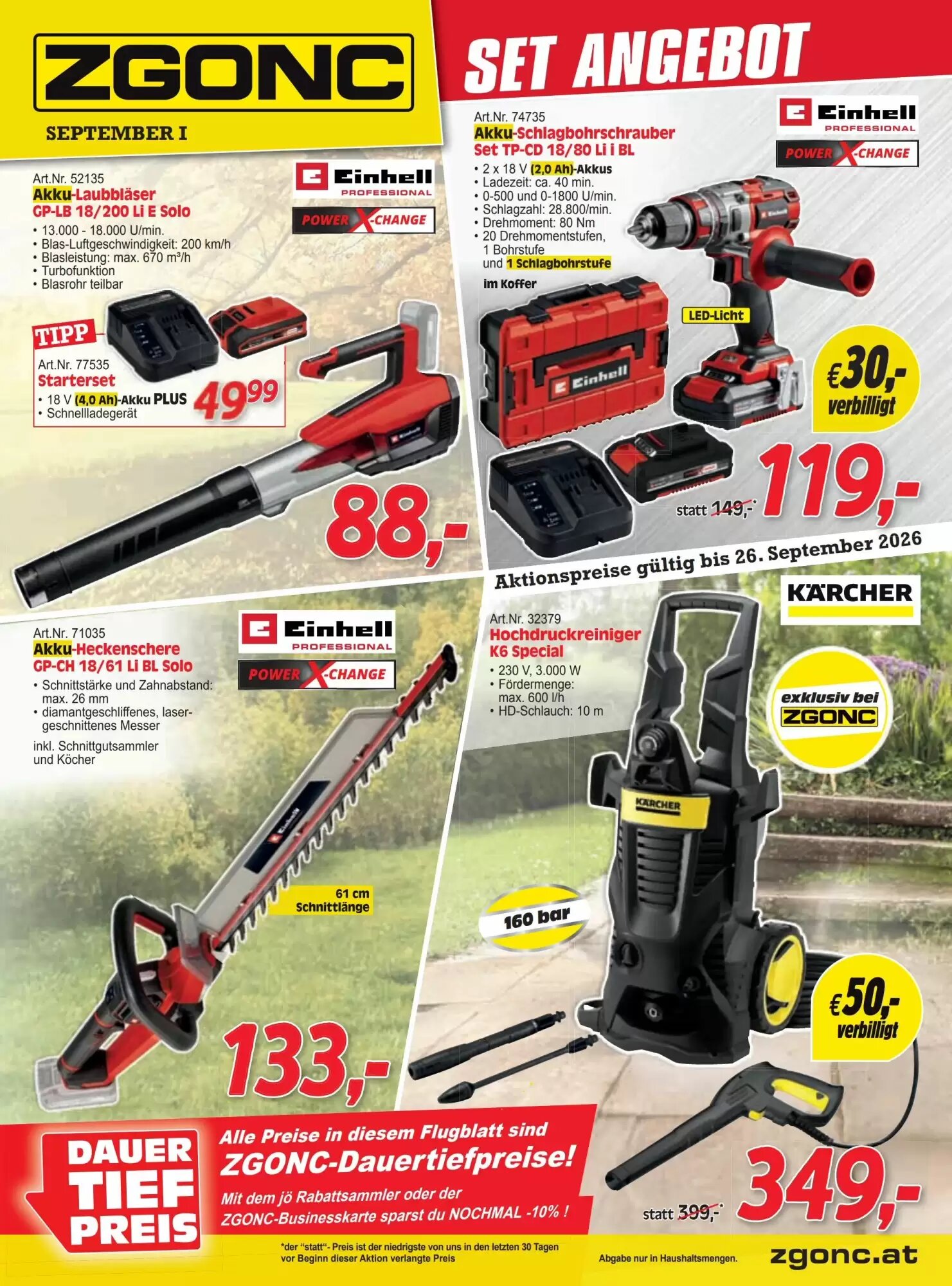 Zgonc Flugblatt (ab 27.08.2026) - Angebote und Prospekt - Seite 1