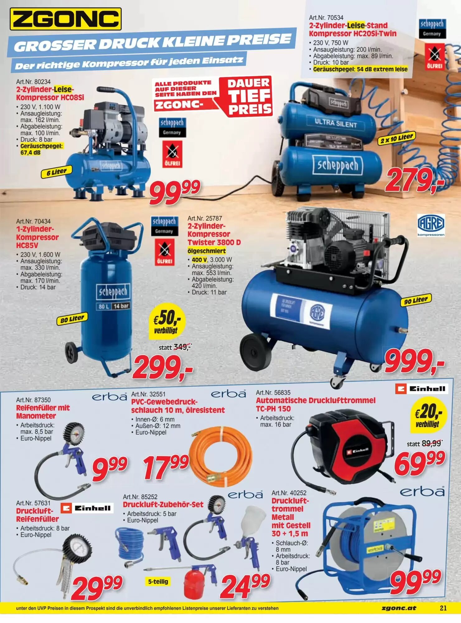 Zgonc Flugblatt (ab 27.08.2026) - Angebote und Prospekt - Seite 21