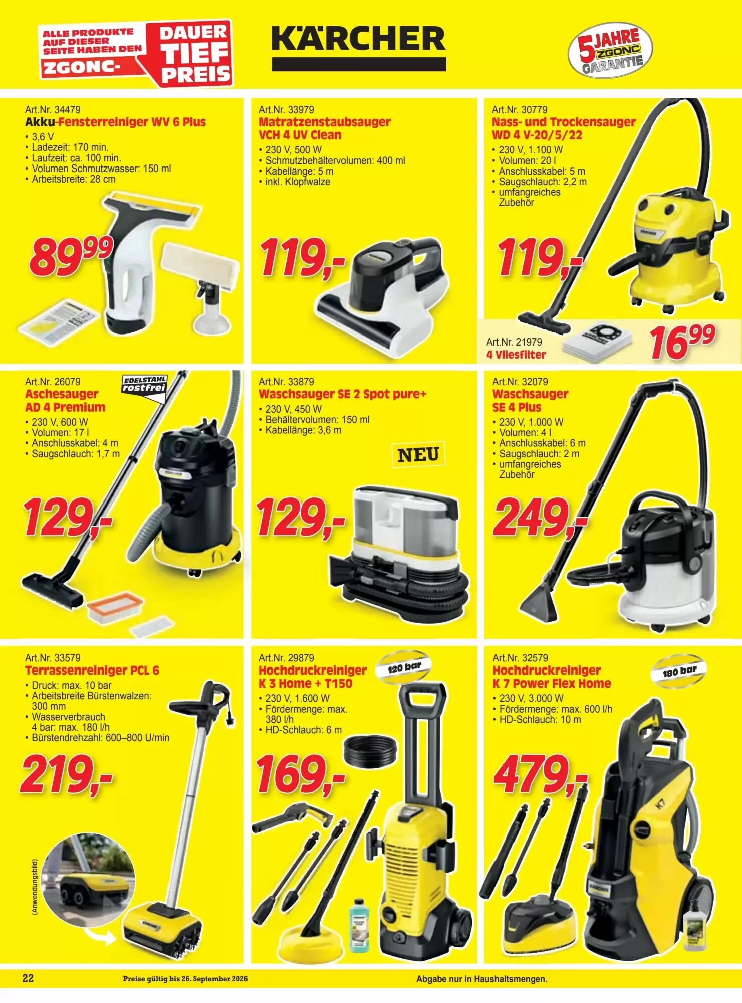 Zgonc Flugblatt (ab 27.08.2026) - Angebote und Prospekt - Seite 22