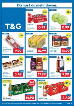 T&G Flugblatt (ab 27.08.2026) - Angebote und Prospekt