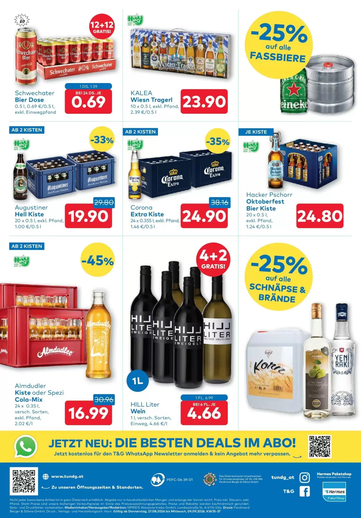 T&G Flugblatt (ab 27.08.2026) - Angebote und Prospekt - Seite 8