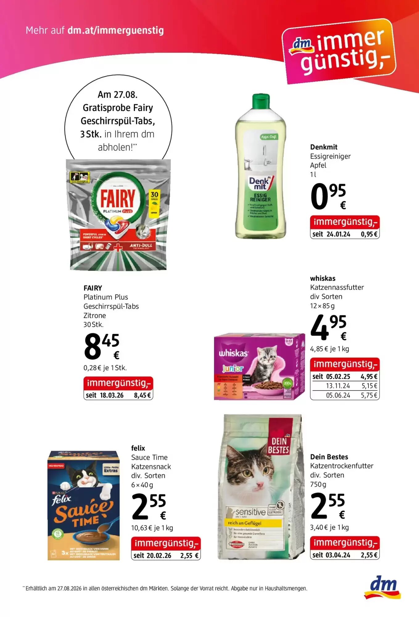 dm Flugblatt (ab 27.08.2026) - Angebote und Prospekt - Seite 11