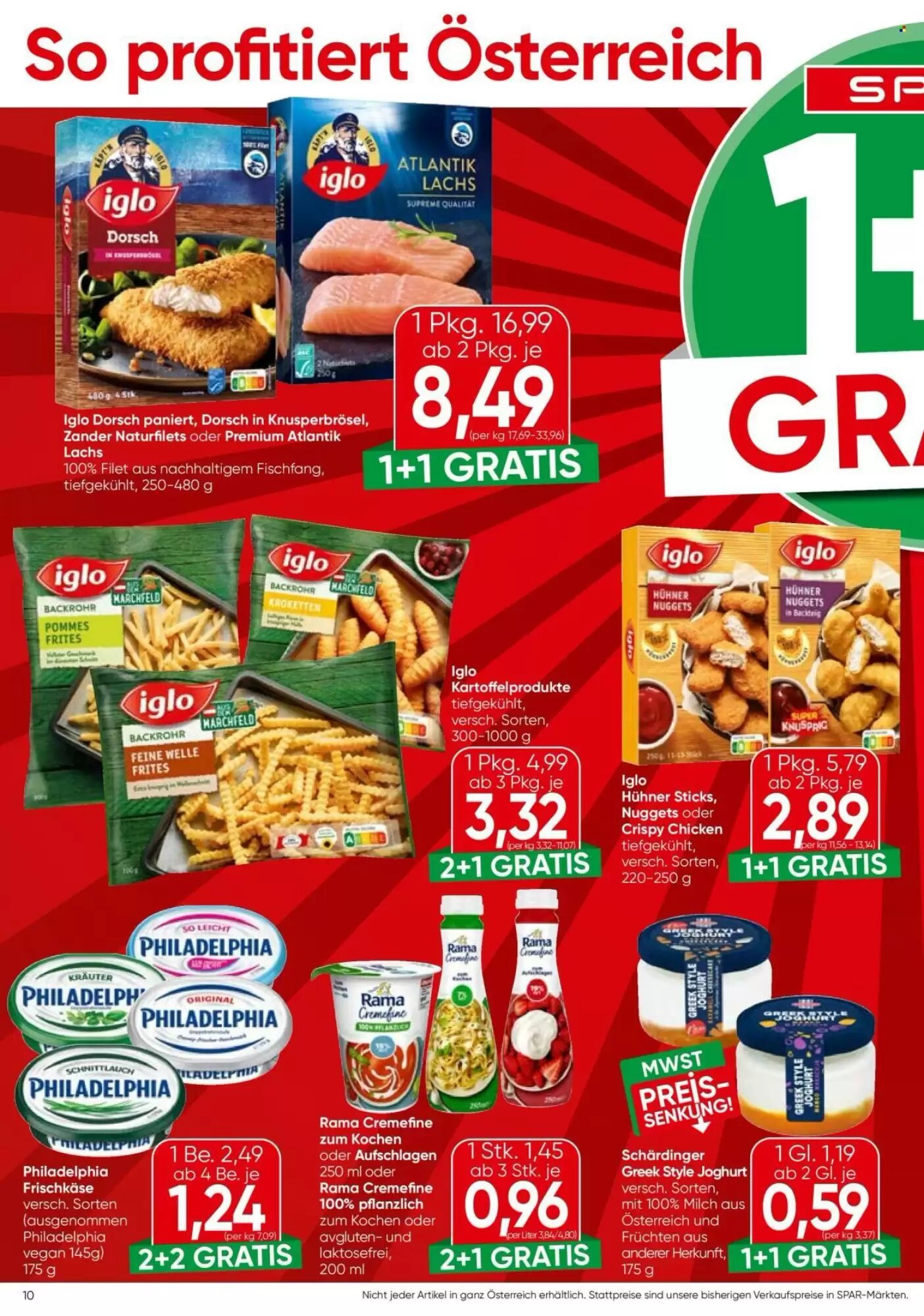 Eurospar Flugblatt (ab 27.08.2026) - Angebote und Prospekt - Seite 10