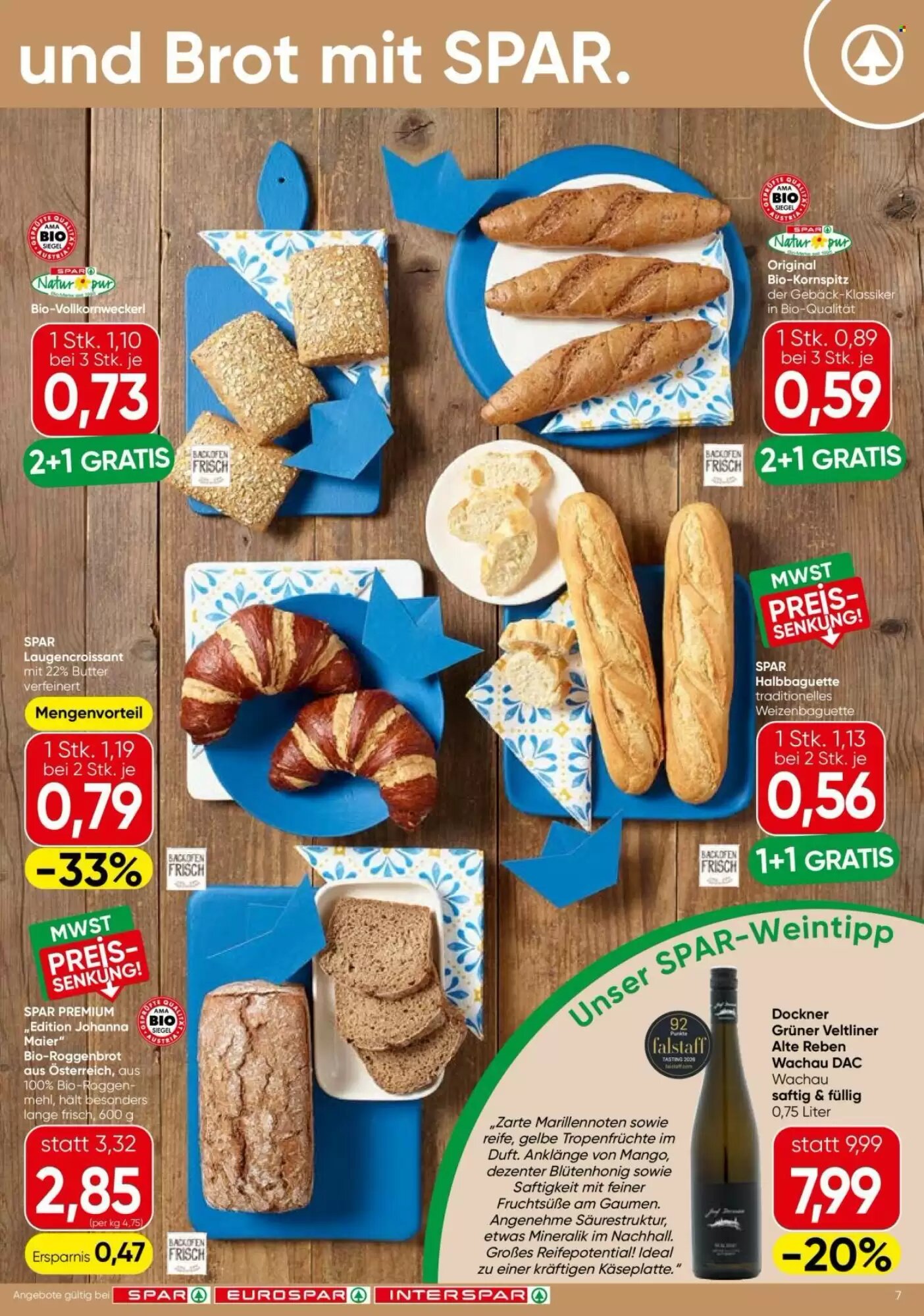 Eurospar Flugblatt (ab 27.08.2026) - Angebote und Prospekt - Seite 7