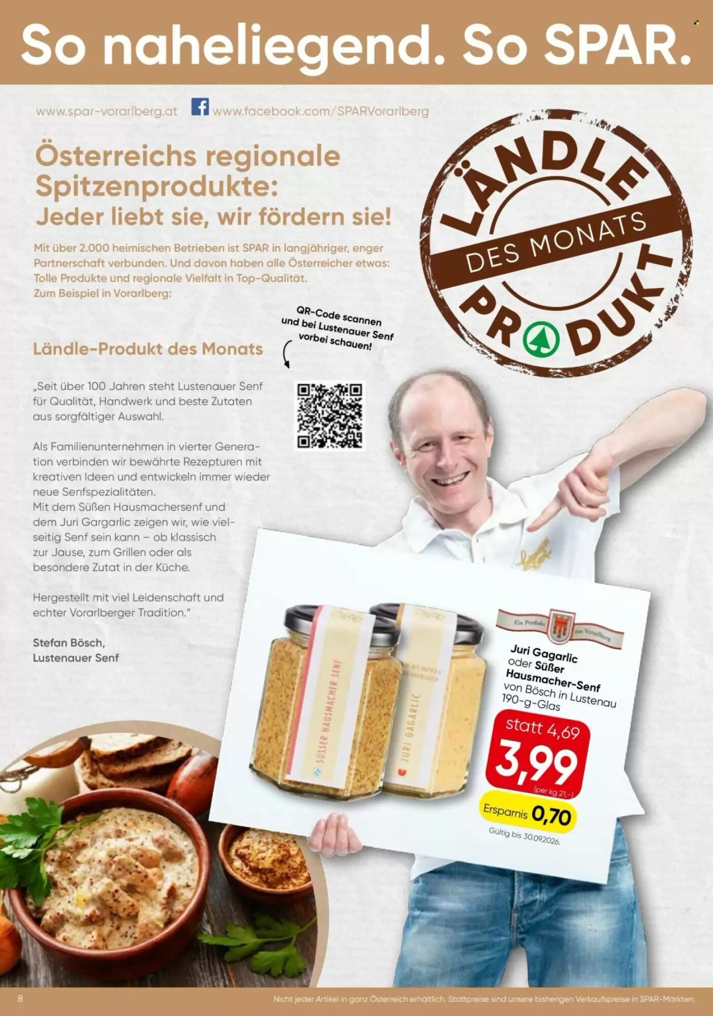 Eurospar Flugblatt (ab 27.08.2026) - Angebote und Prospekt - Seite 8