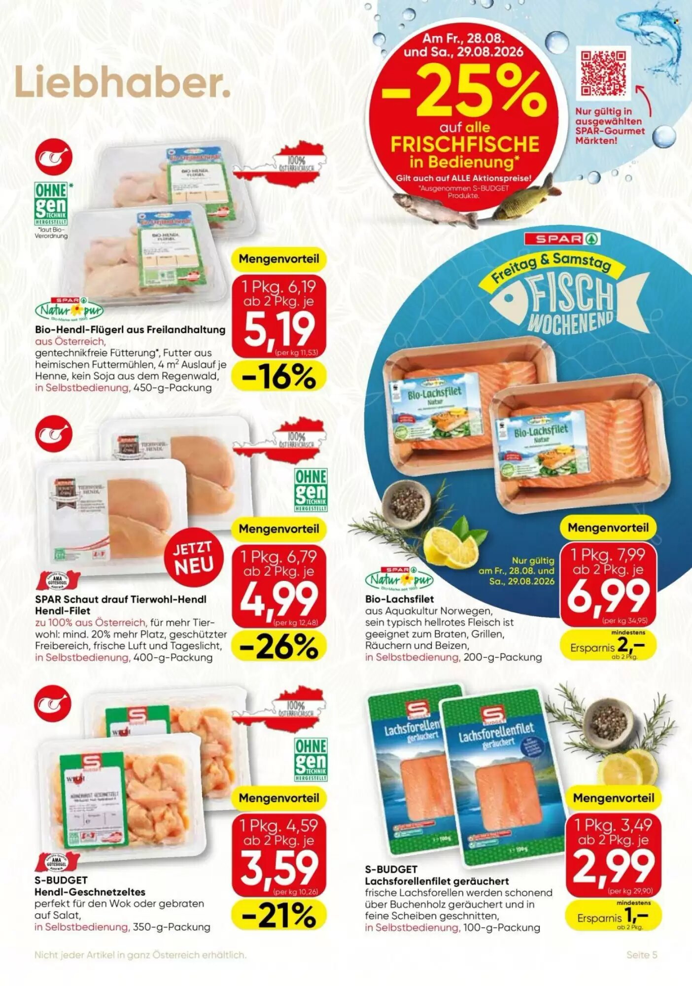 Spar Flugblatt (ab 27.08.2026) - Angebote und Prospekt - Seite 5