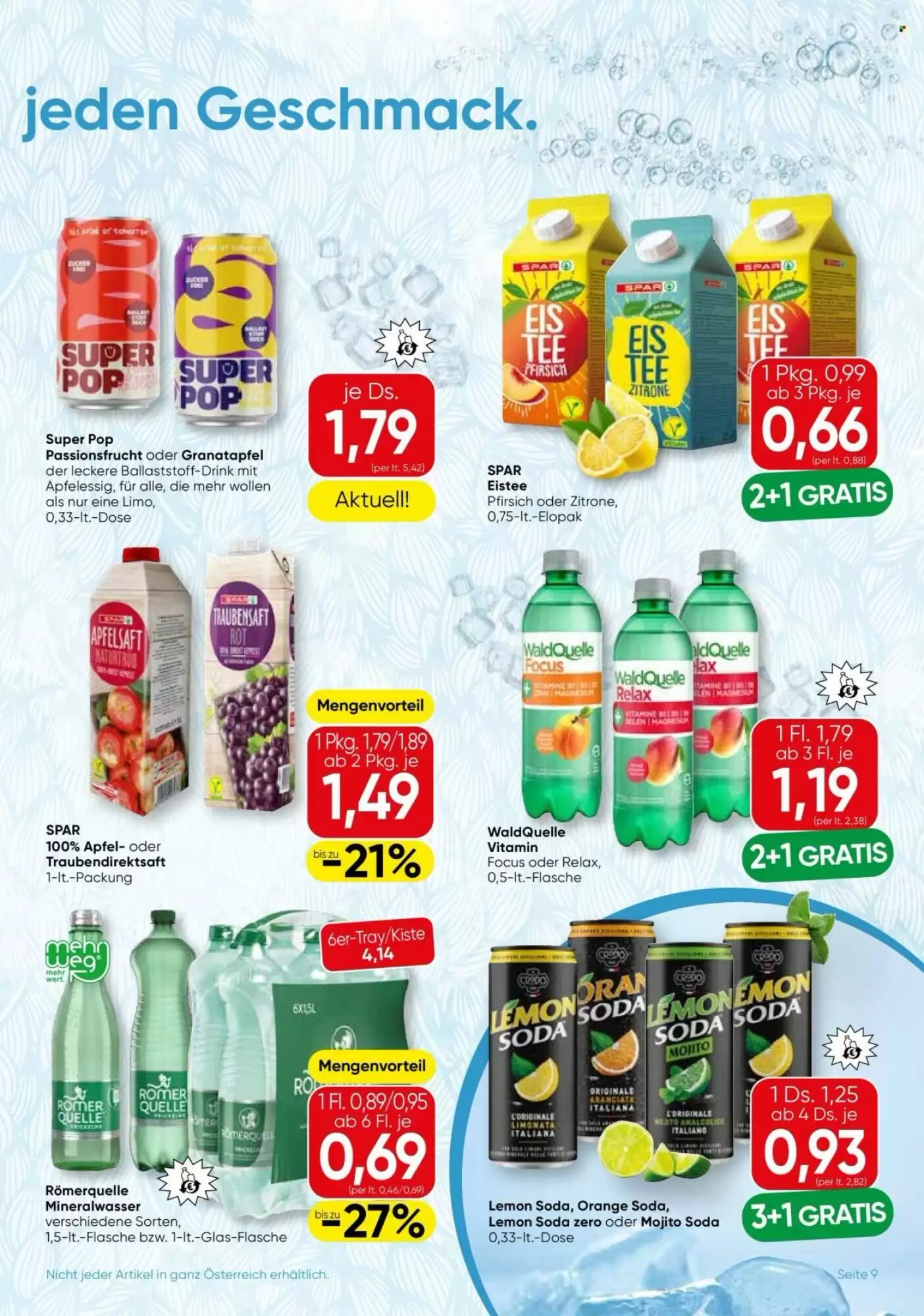 Spar Flugblatt (ab 27.08.2026) - Angebote und Prospekt - Seite 9