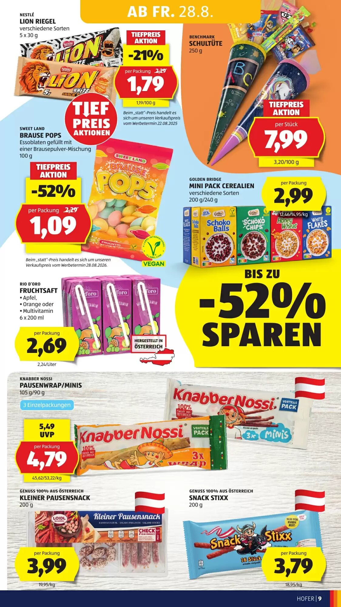 Hofer Flugblatt (ab 28.08.2026) - Angebote und Prospekt - Seite 19