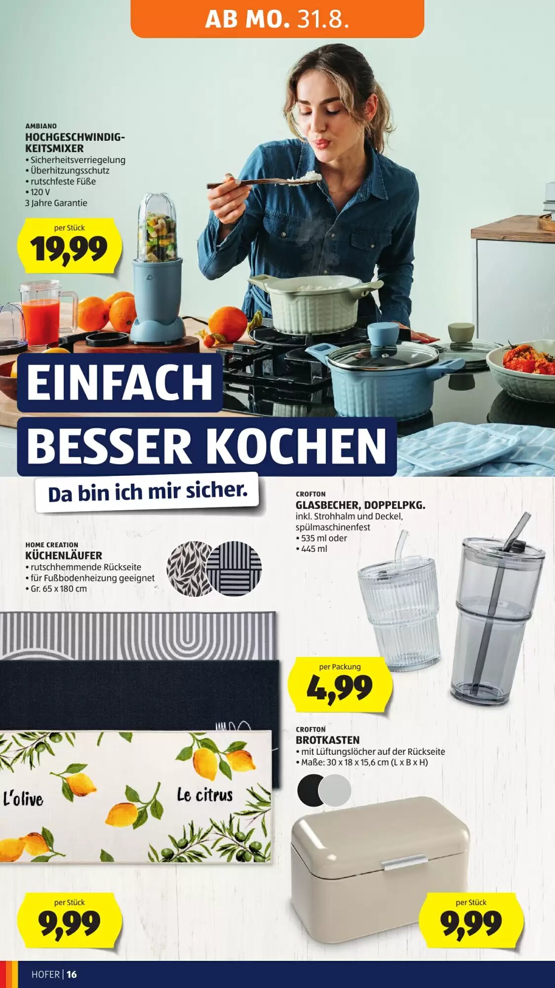 Hofer Flugblatt (ab 28.08.2026) - Angebote und Prospekt - Seite 28