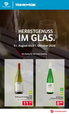 Transgourmet Flugblatt (ab 30.08.2026) - Angebote und Prospekt