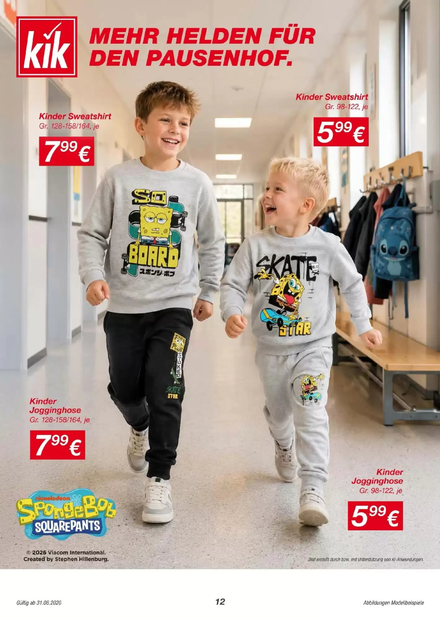 KiK Flugblatt (ab 31.08.2026) - Angebote und Prospekt - Seite 12