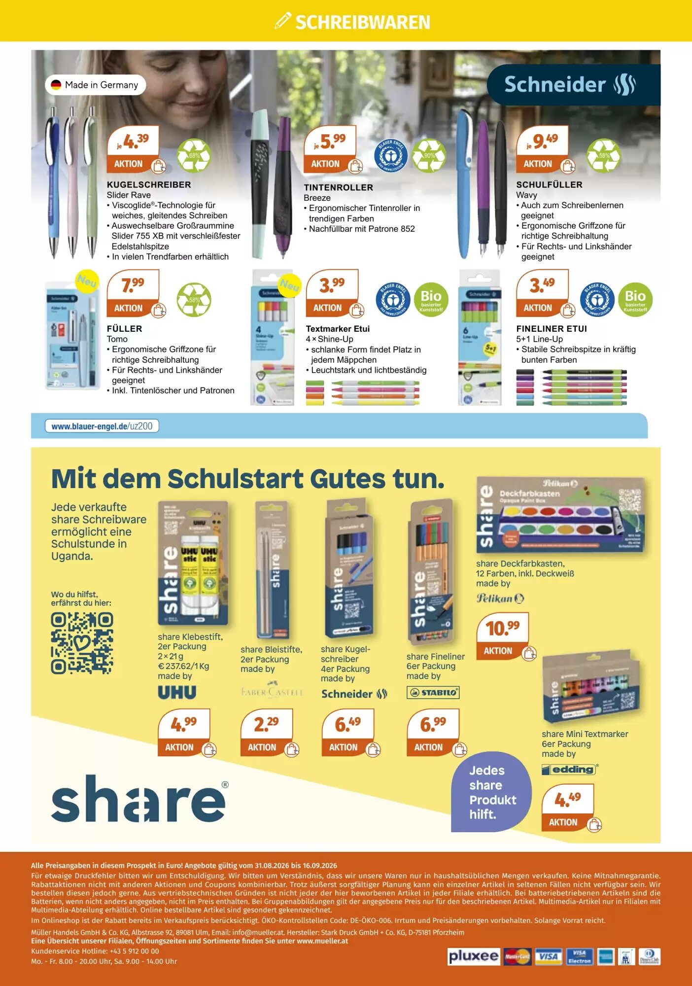 Müller Flugblatt (ab 31.08.2026) - Angebote und Prospekt - Seite 20