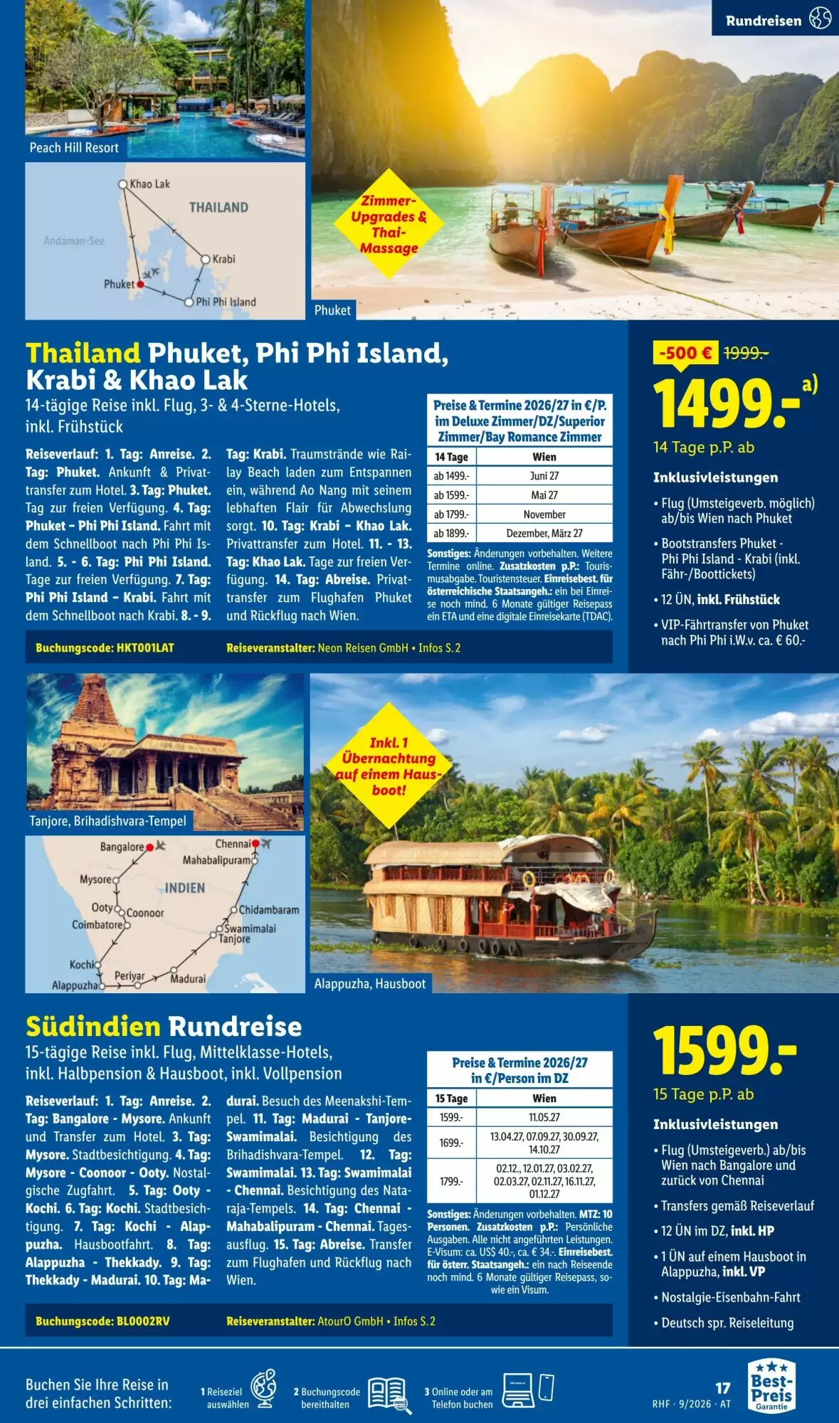 Lidl Reisen Flugblatt (ab 31.08.2026) - Angebote und Prospekt - Seite 17
