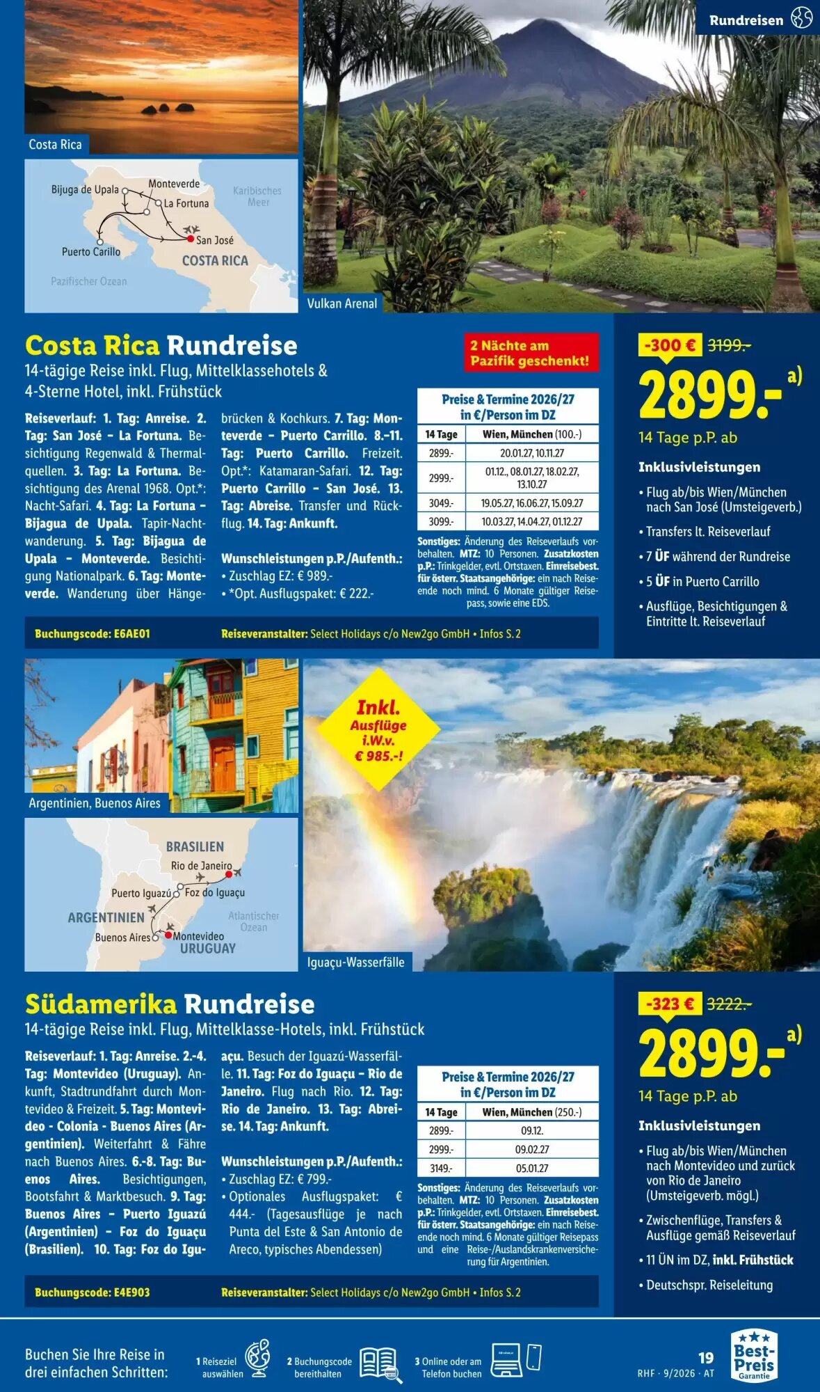 Lidl Reisen Flugblatt (ab 31.08.2026) - Angebote und Prospekt - Seite 19