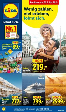 Lidl Reisen Flugblatt (ab 31.08.2026) - Angebote und Prospekt