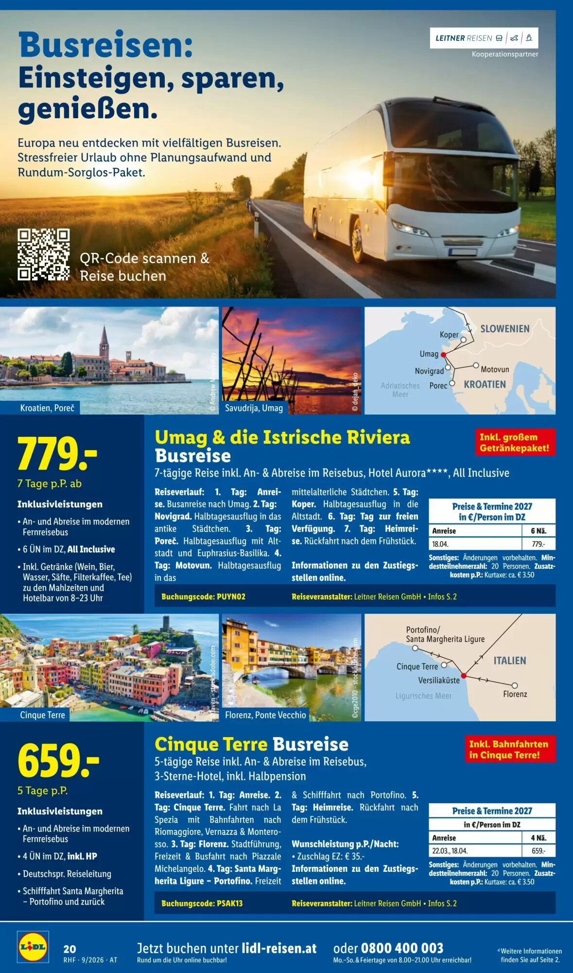 Lidl Reisen Flugblatt (ab 31.08.2026) - Angebote und Prospekt - Seite 20