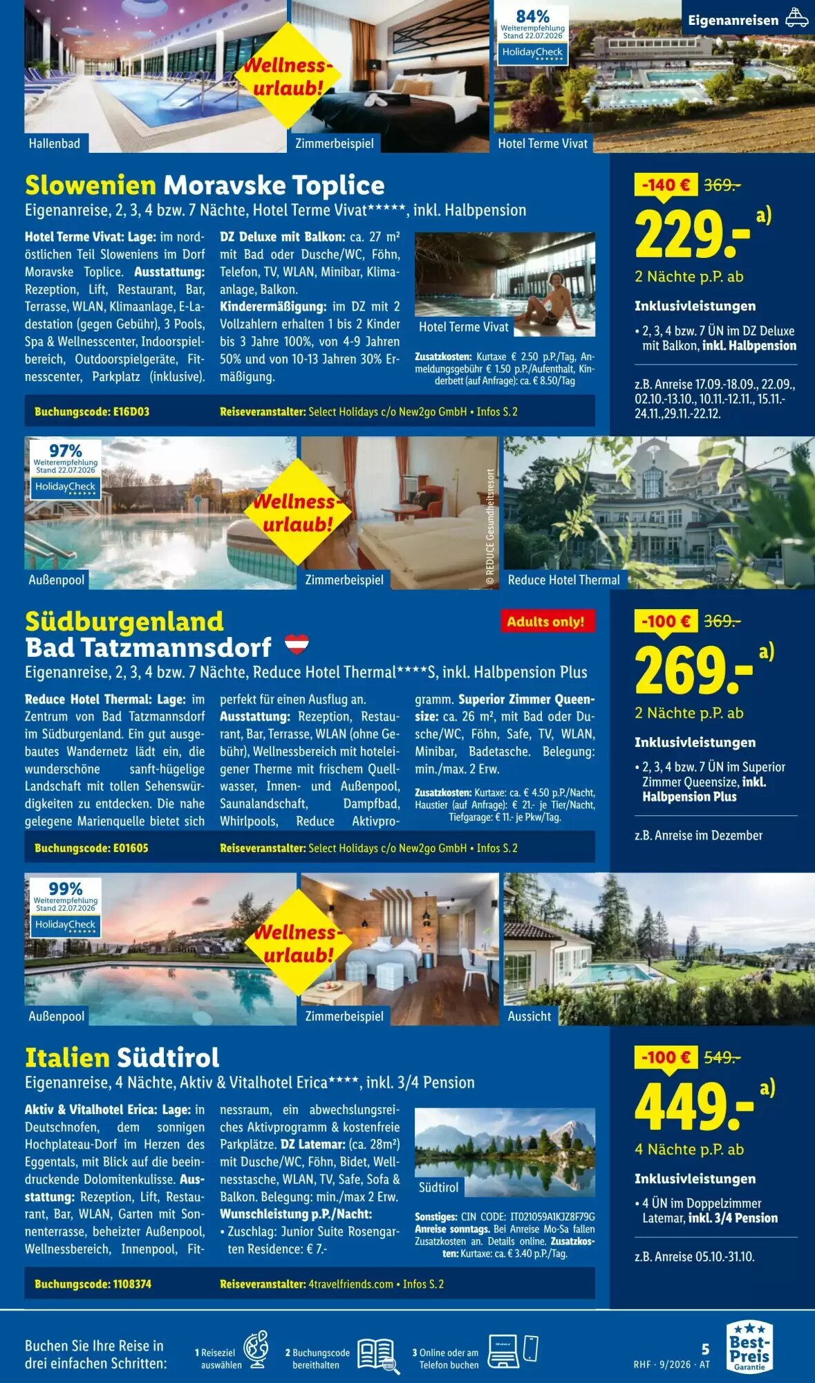 Lidl Reisen Flugblatt (ab 31.08.2026) - Angebote und Prospekt - Seite 5