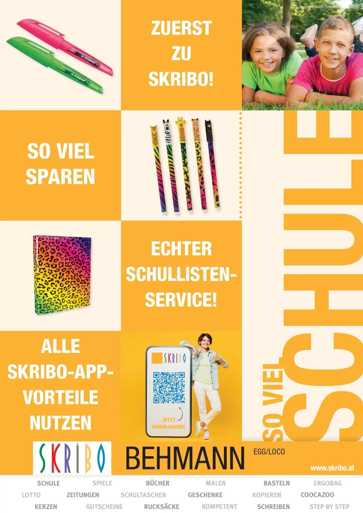 Skribo Flugblatt (ab 31.08.2026) - Angebote und Prospekt - Seite 1