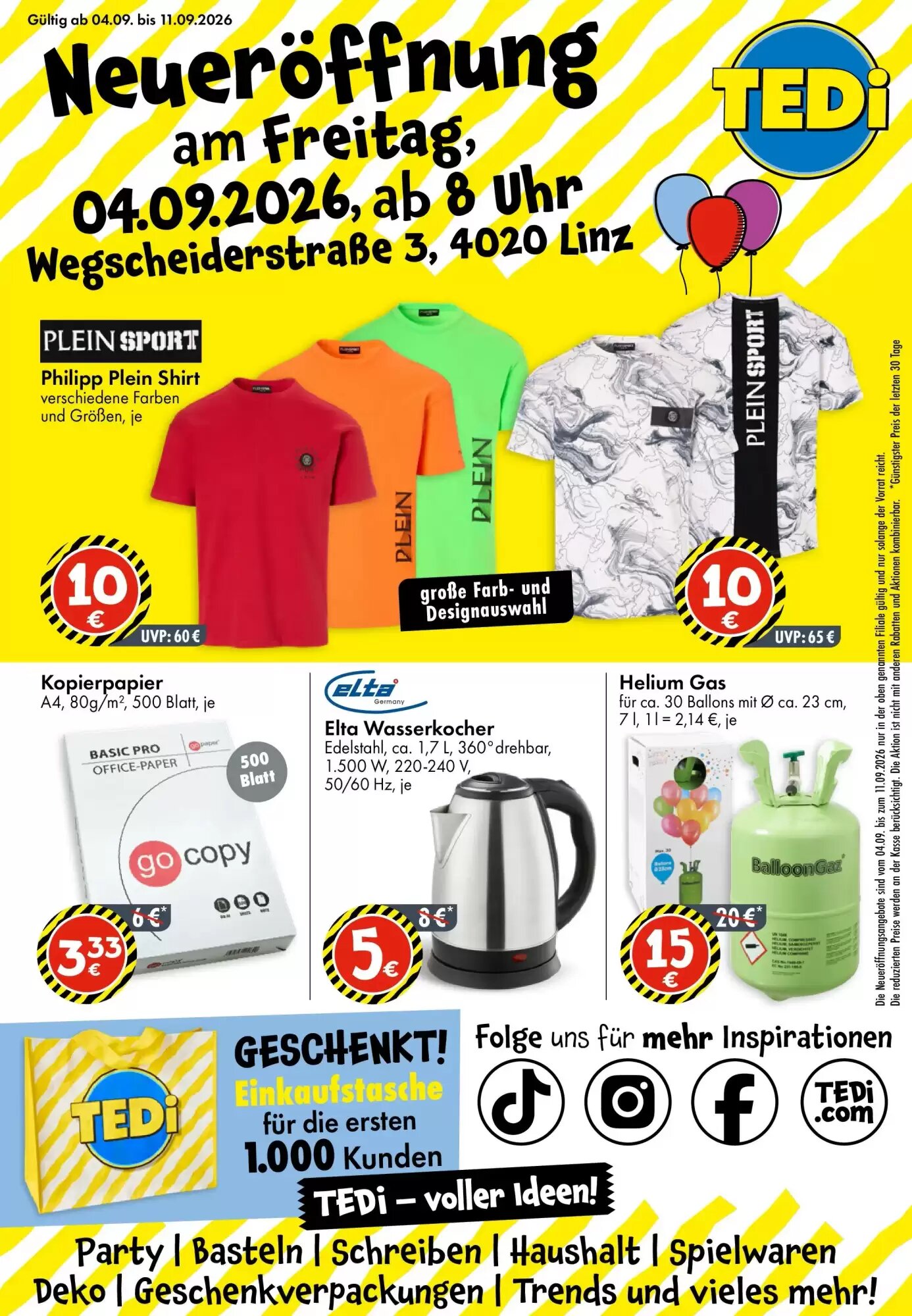 TEDi Flugblatt (ab 31.08.2026) - Angebote und Prospekt - Seite 1
