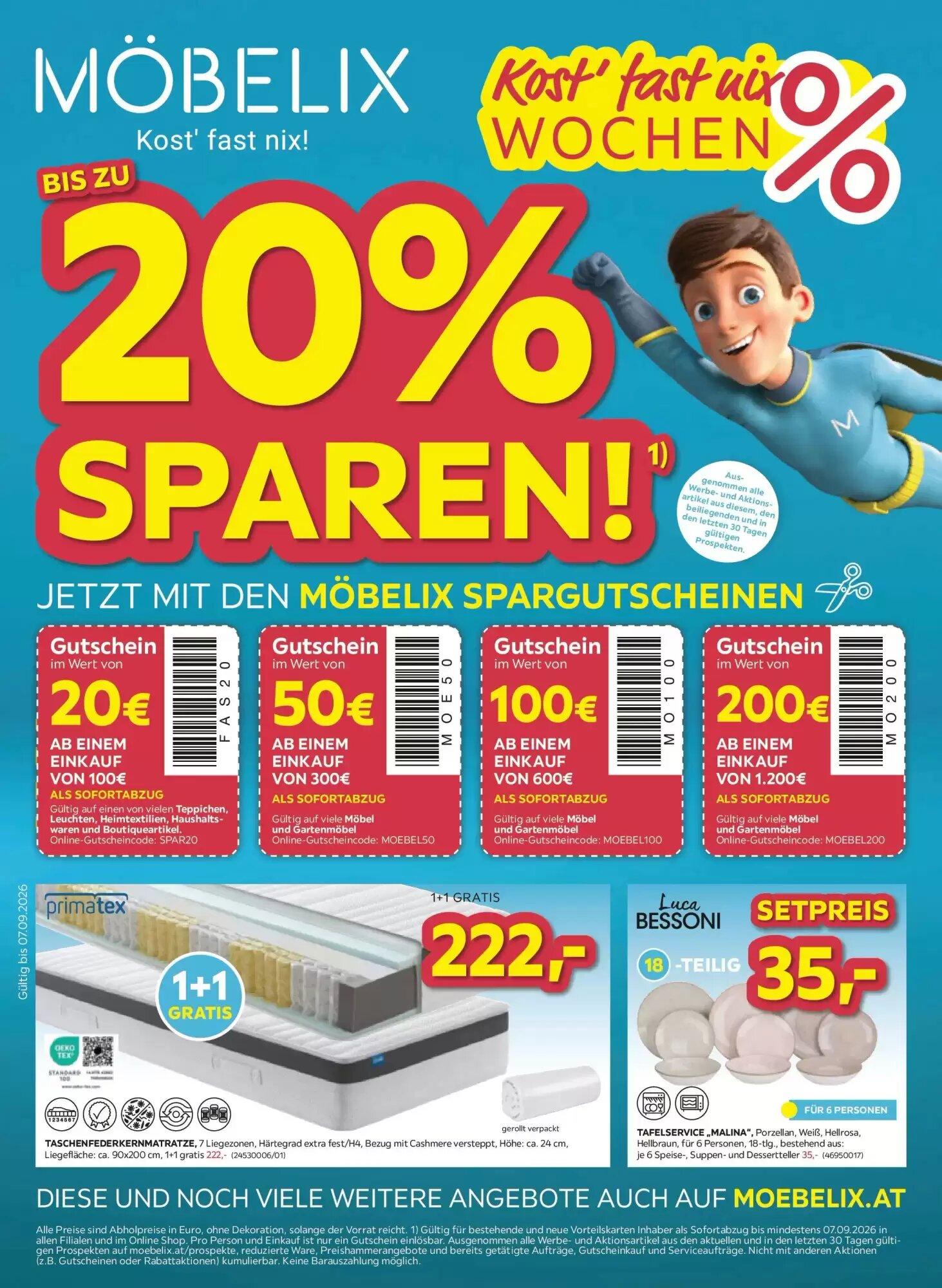 Möbelix Flugblatt (ab 01.09.2026) - Angebote und Prospekt - Seite 1