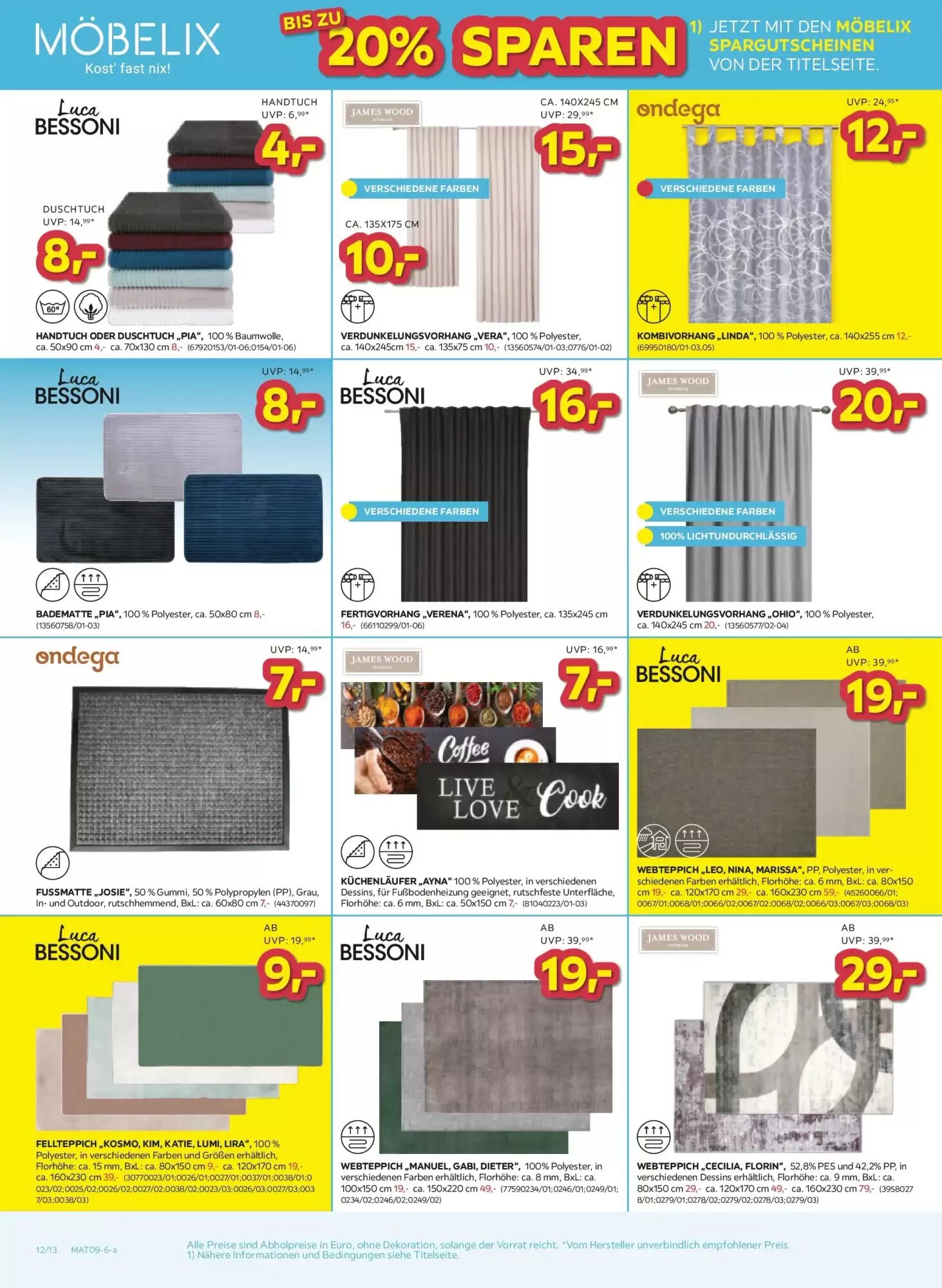 Möbelix Flugblatt (ab 01.09.2026) - Angebote und Prospekt - Seite 12