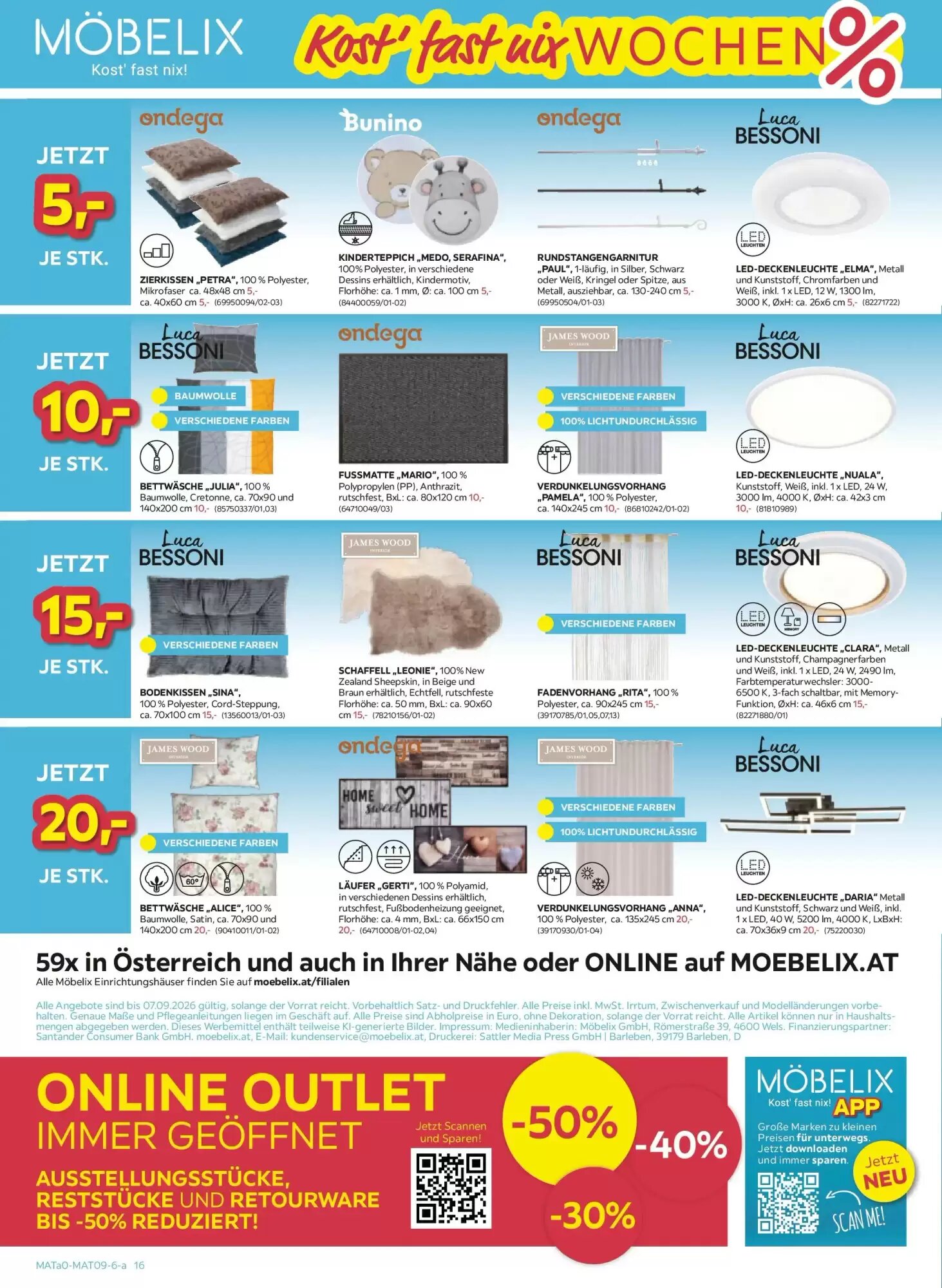 Möbelix Flugblatt (ab 01.09.2026) - Angebote und Prospekt - Seite 16