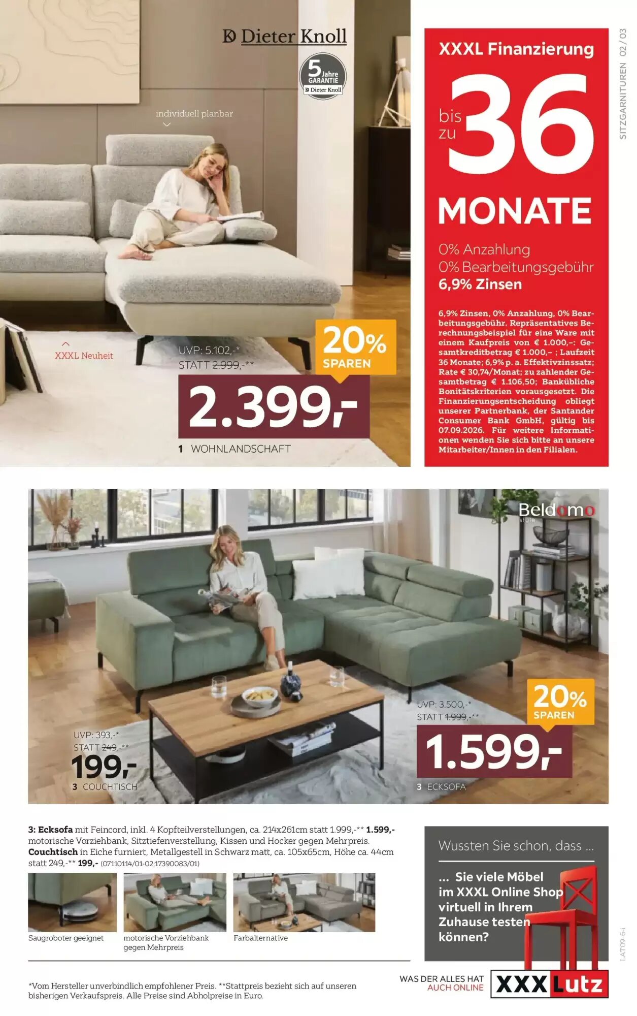XXXLutz Flugblatt (ab 01.09.2026) - Angebote und Prospekt - Seite 3