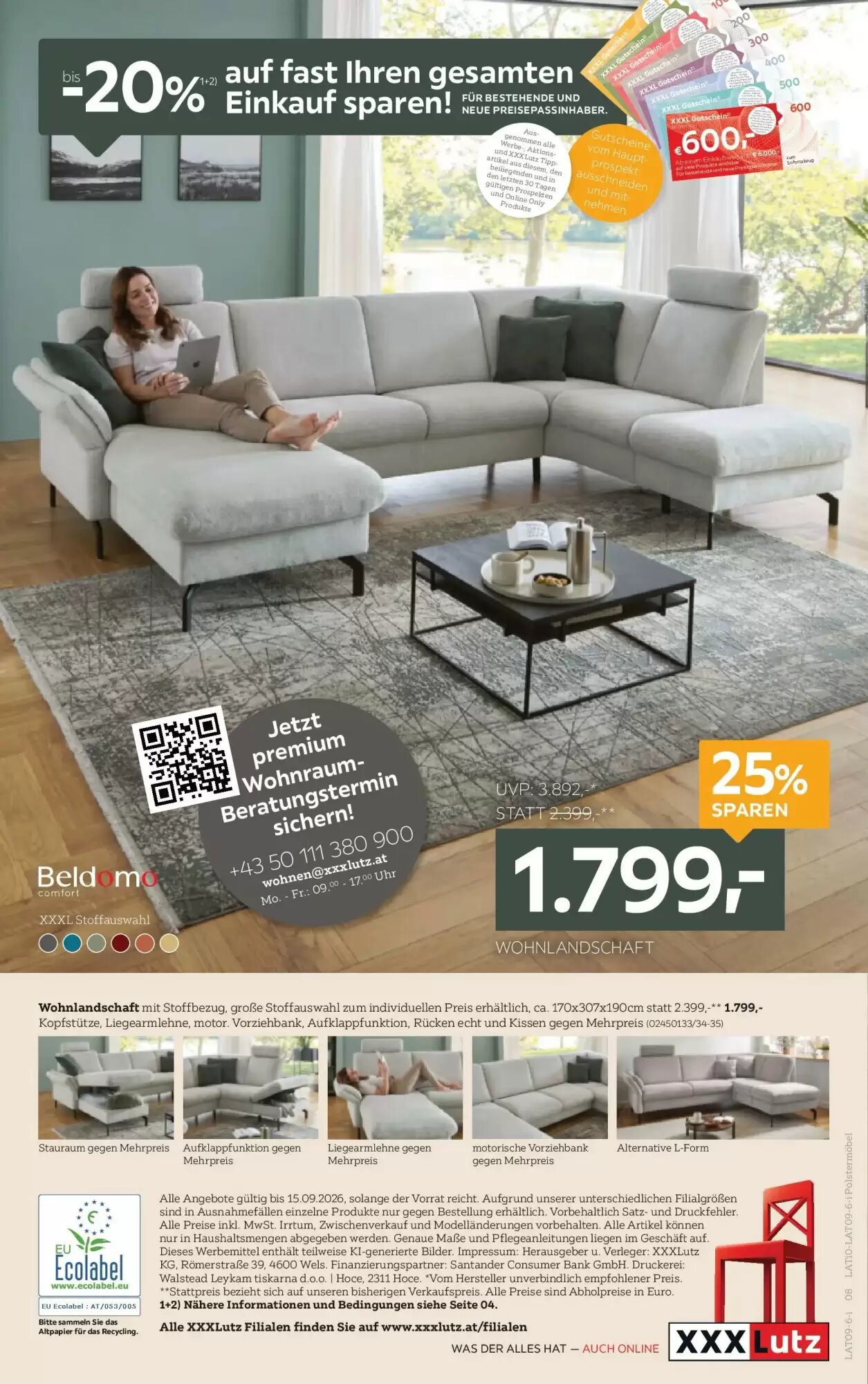 XXXLutz Flugblatt (ab 01.09.2026) - Angebote und Prospekt - Seite 8