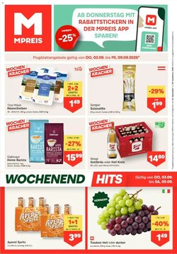 MPreis Flugblatt (ab 03.09.2026) - Angebote und Prospekt