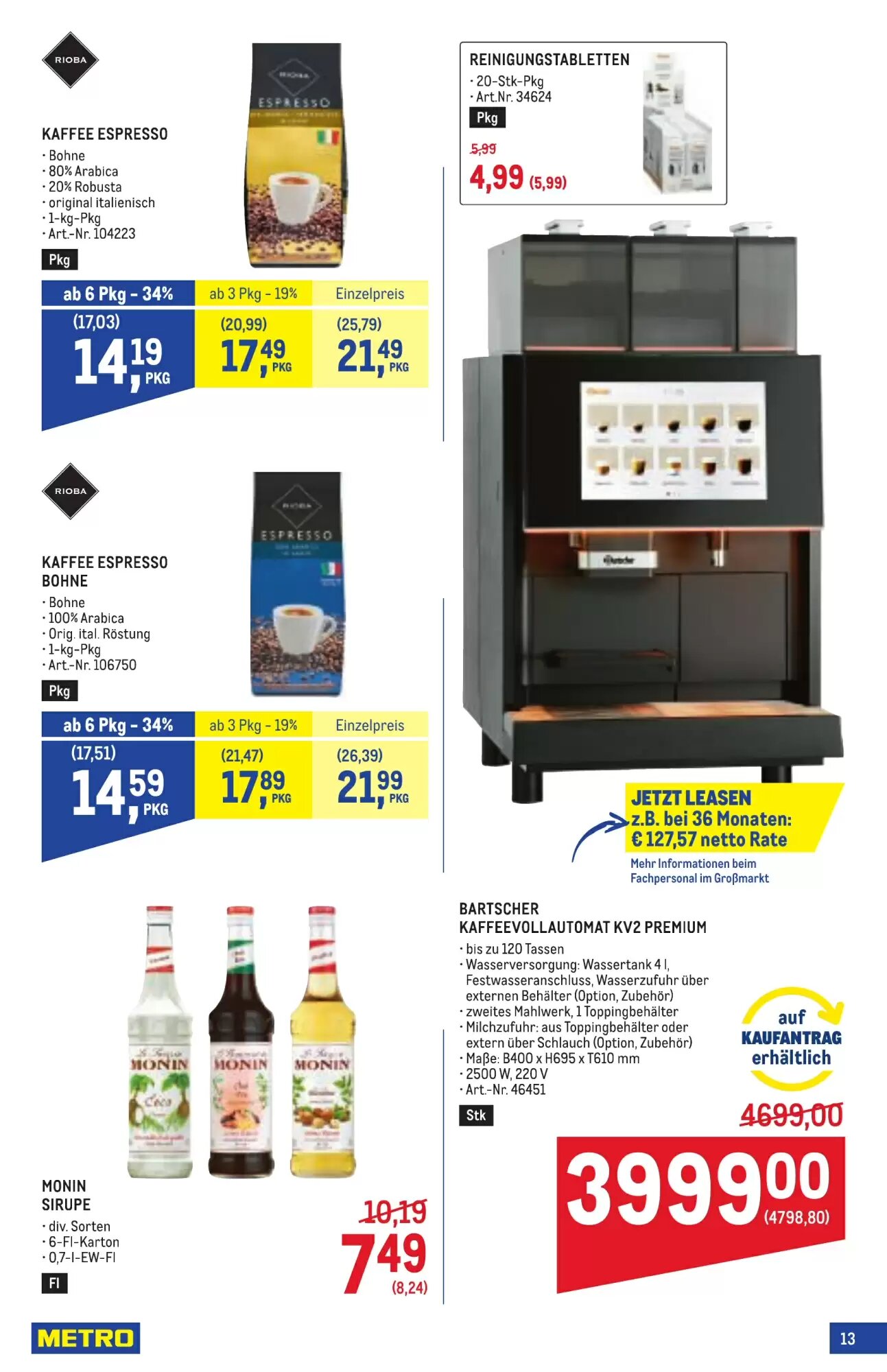 Metro Flugblatt (ab 03.09.2026) - Angebote und Prospekt - Seite 13