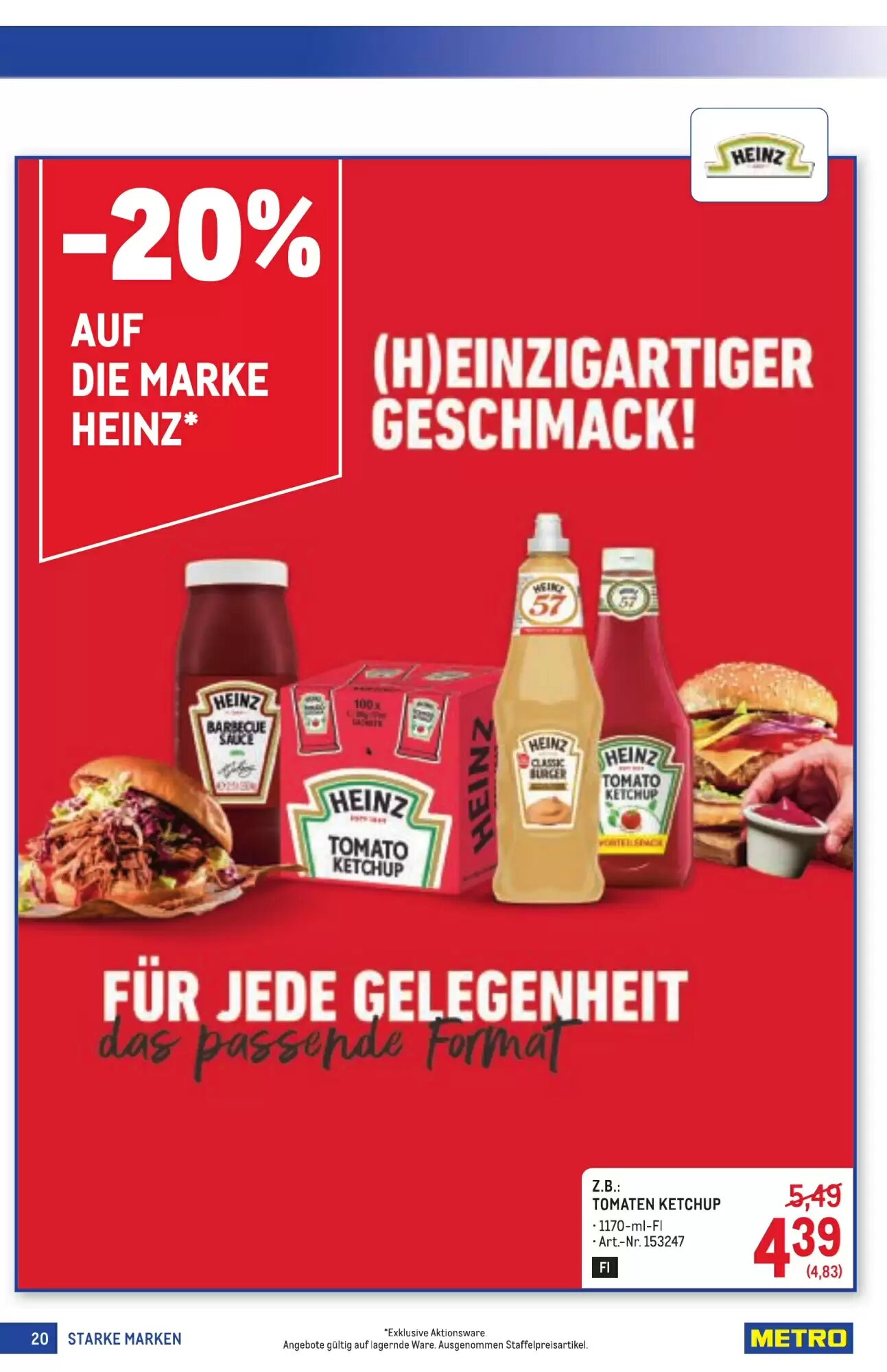 Metro Flugblatt (ab 03.09.2026) - Angebote und Prospekt - Seite 20