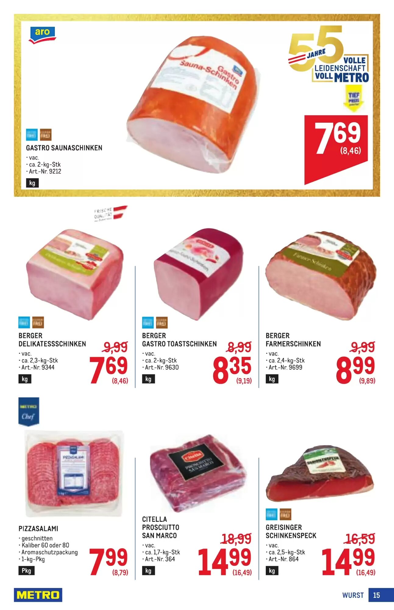 Metro Flugblatt (ab 03.09.2026) - Angebote und Prospekt - Seite 15