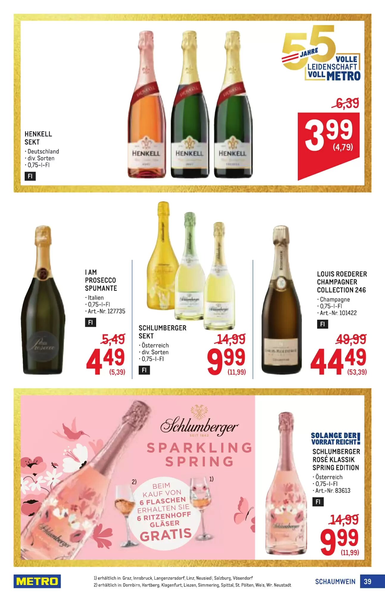 Metro Flugblatt (ab 03.09.2026) - Angebote und Prospekt - Seite 39