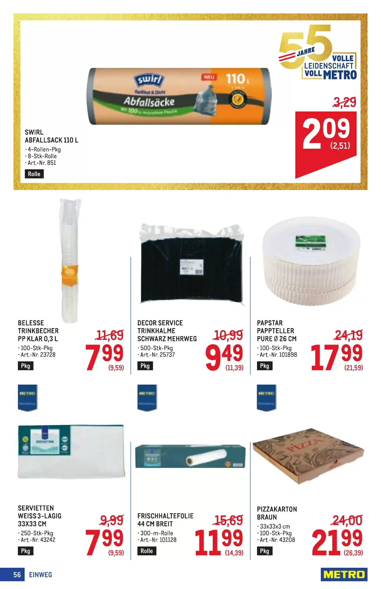 Metro Flugblatt (ab 03.09.2026) - Angebote und Prospekt - Seite 56