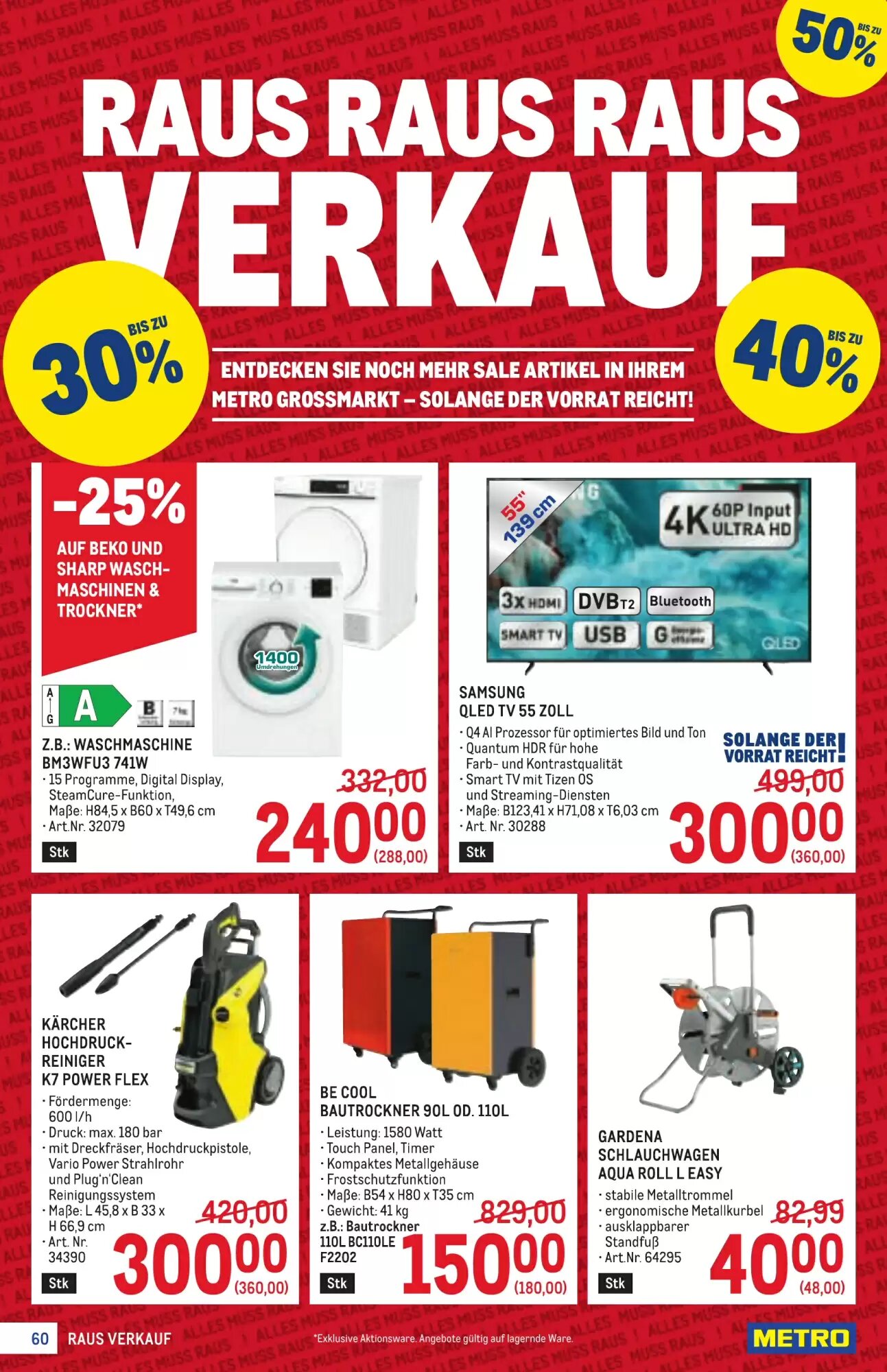 Metro Flugblatt (ab 03.09.2026) - Angebote und Prospekt - Seite 60