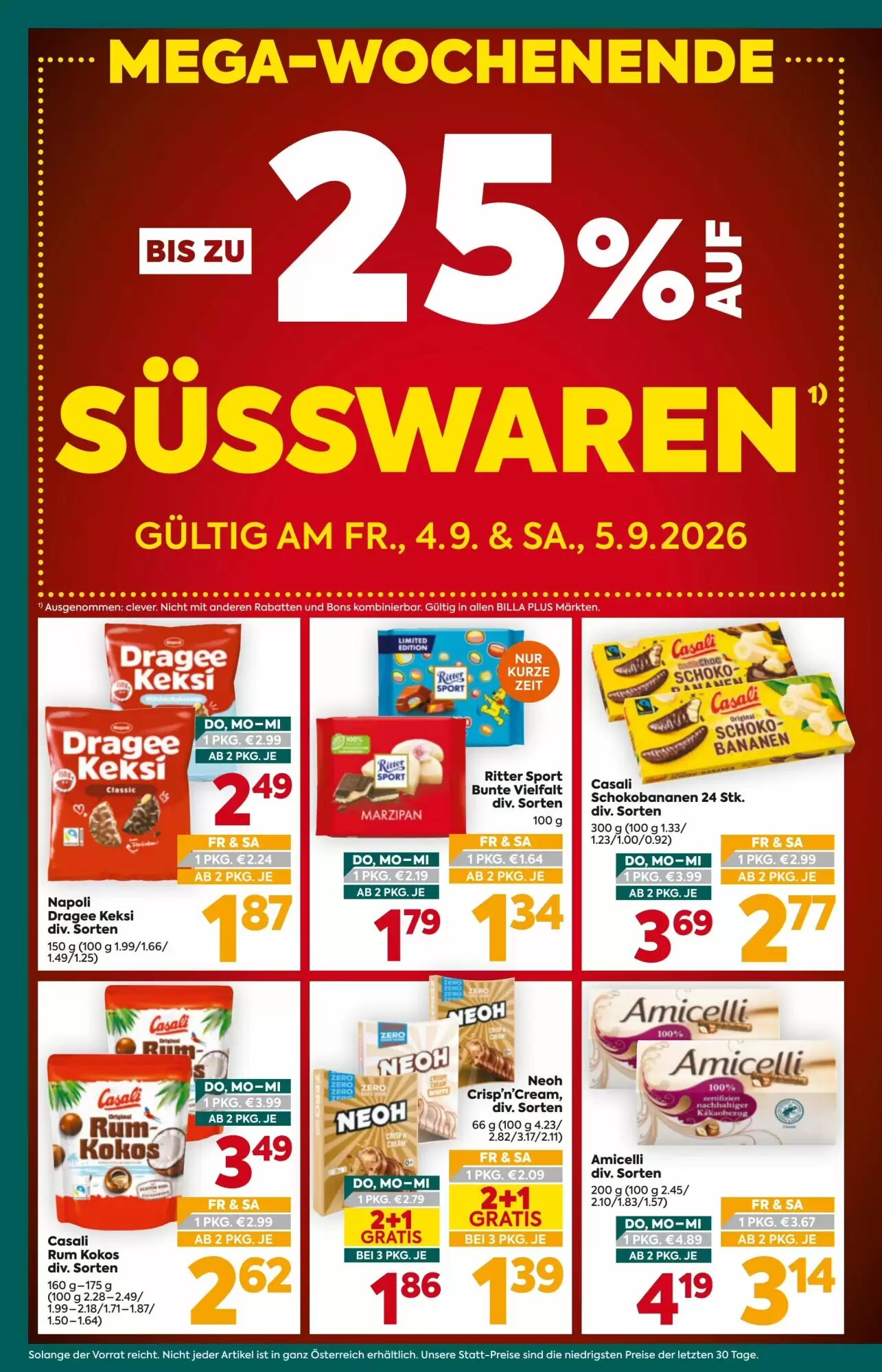Billa Flugblatt (ab 03.09.2026) - Angebote und Prospekt - Seite 2