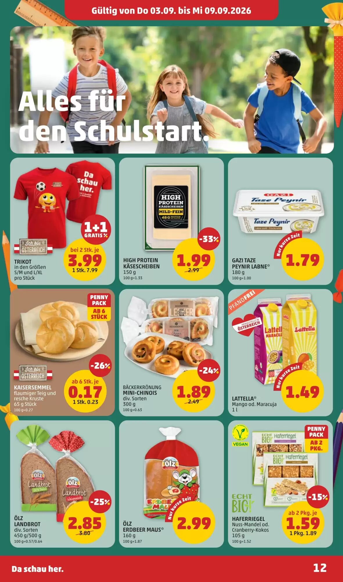 PENNY Flugblatt (ab 03.09.2026) - Angebote und Prospekt - Seite 12