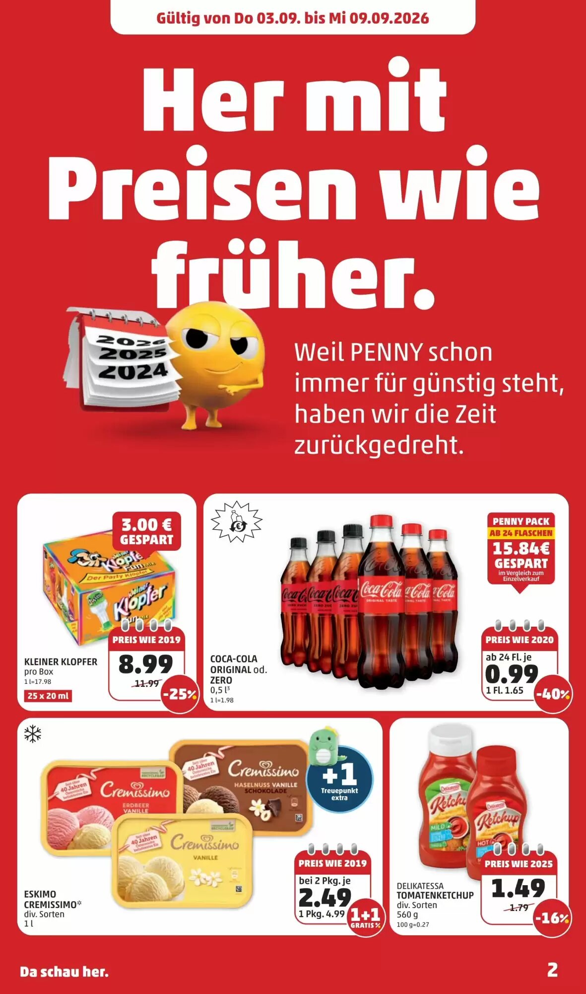 PENNY Flugblatt (ab 03.09.2026) - Angebote und Prospekt - Seite 2