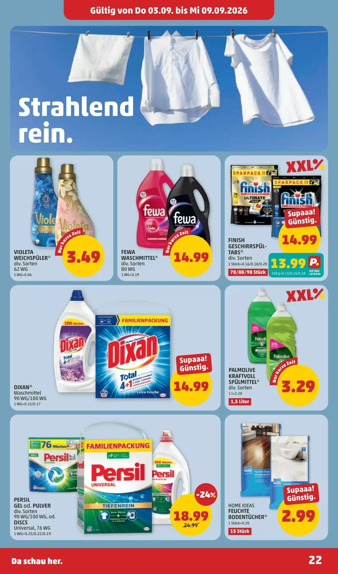 PENNY Flugblatt (ab 03.09.2026) - Angebote und Prospekt - Seite 22