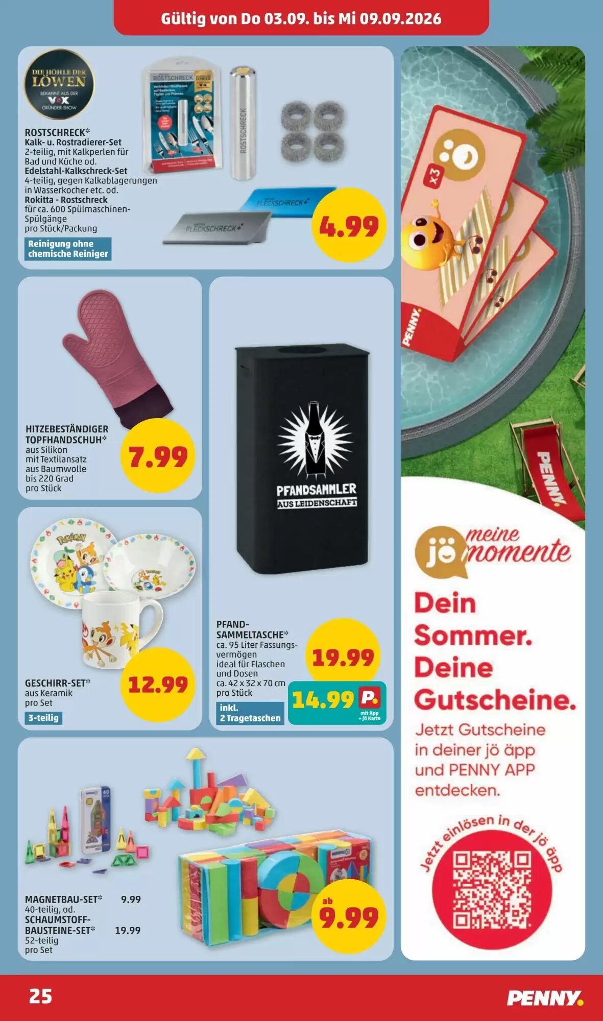 PENNY Flugblatt (ab 03.09.2026) - Angebote und Prospekt - Seite 25