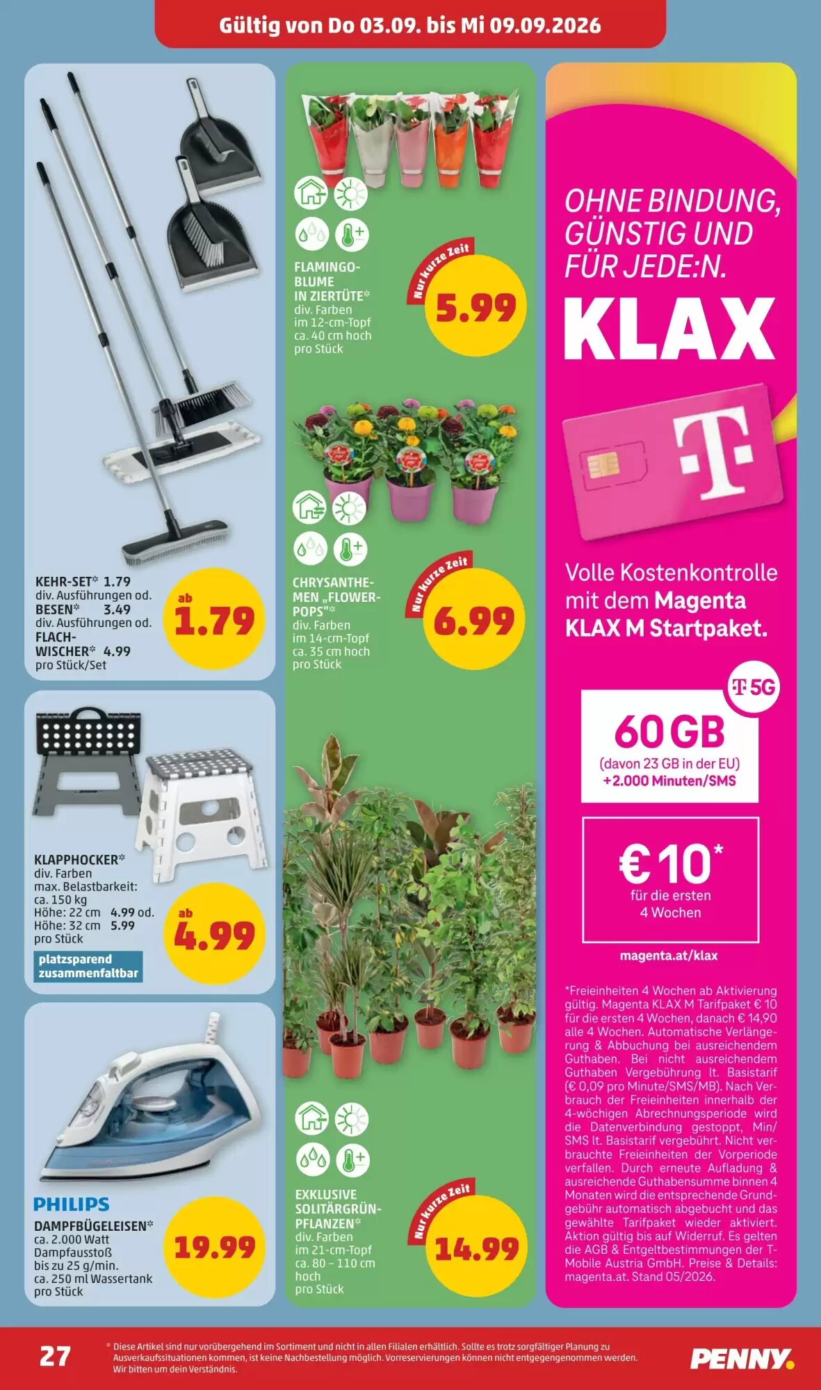 PENNY Flugblatt (ab 03.09.2026) - Angebote und Prospekt - Seite 27