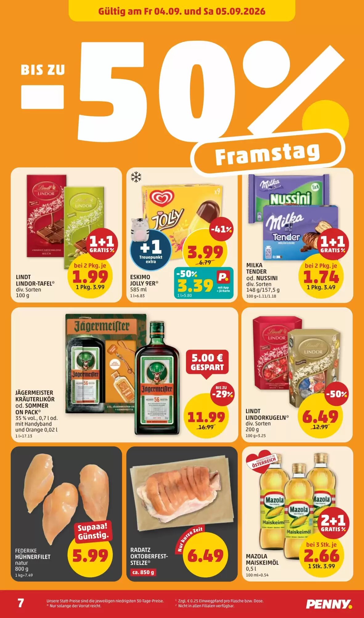 PENNY Flugblatt (ab 03.09.2026) - Angebote und Prospekt - Seite 7