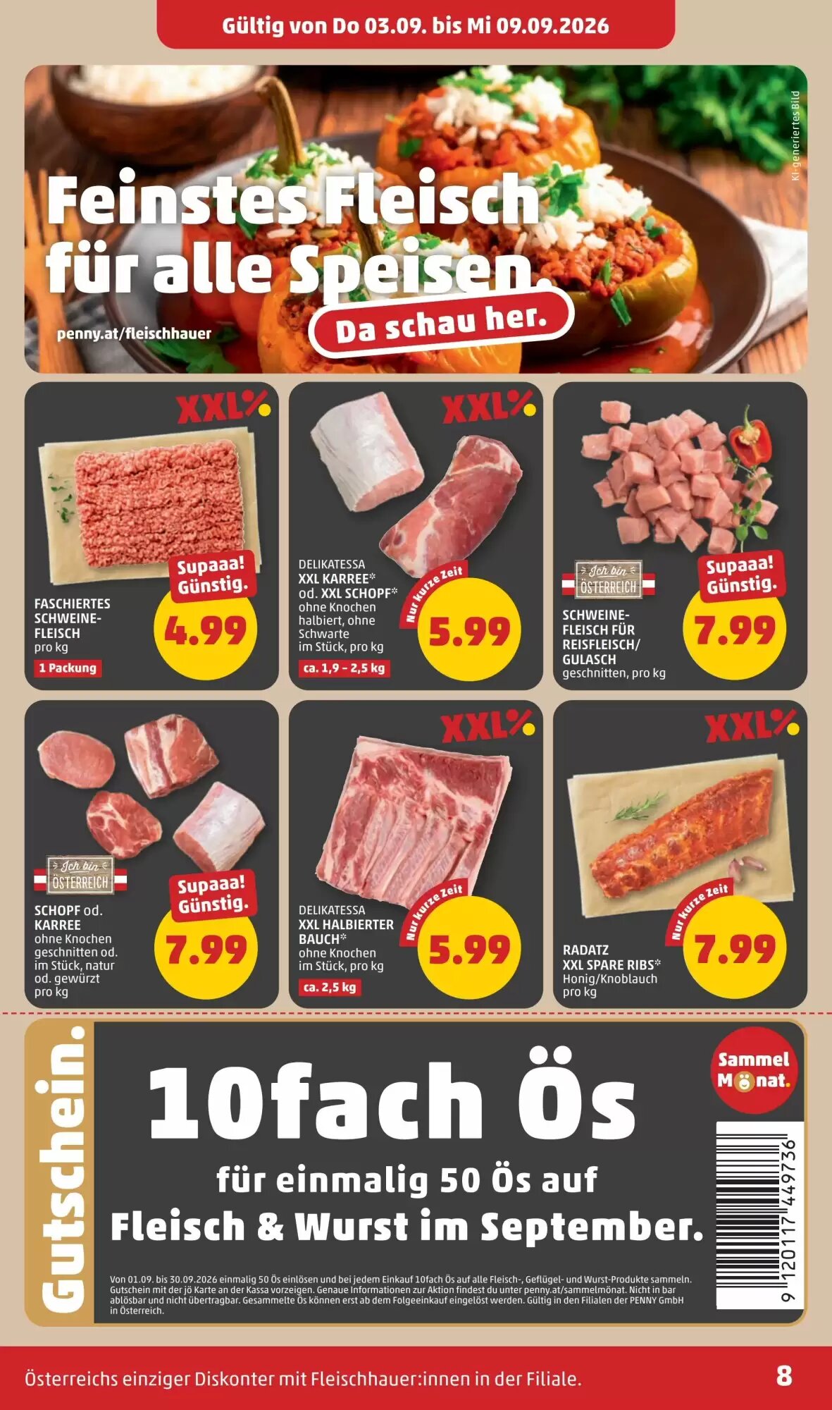 PENNY Flugblatt (ab 03.09.2026) - Angebote und Prospekt - Seite 8